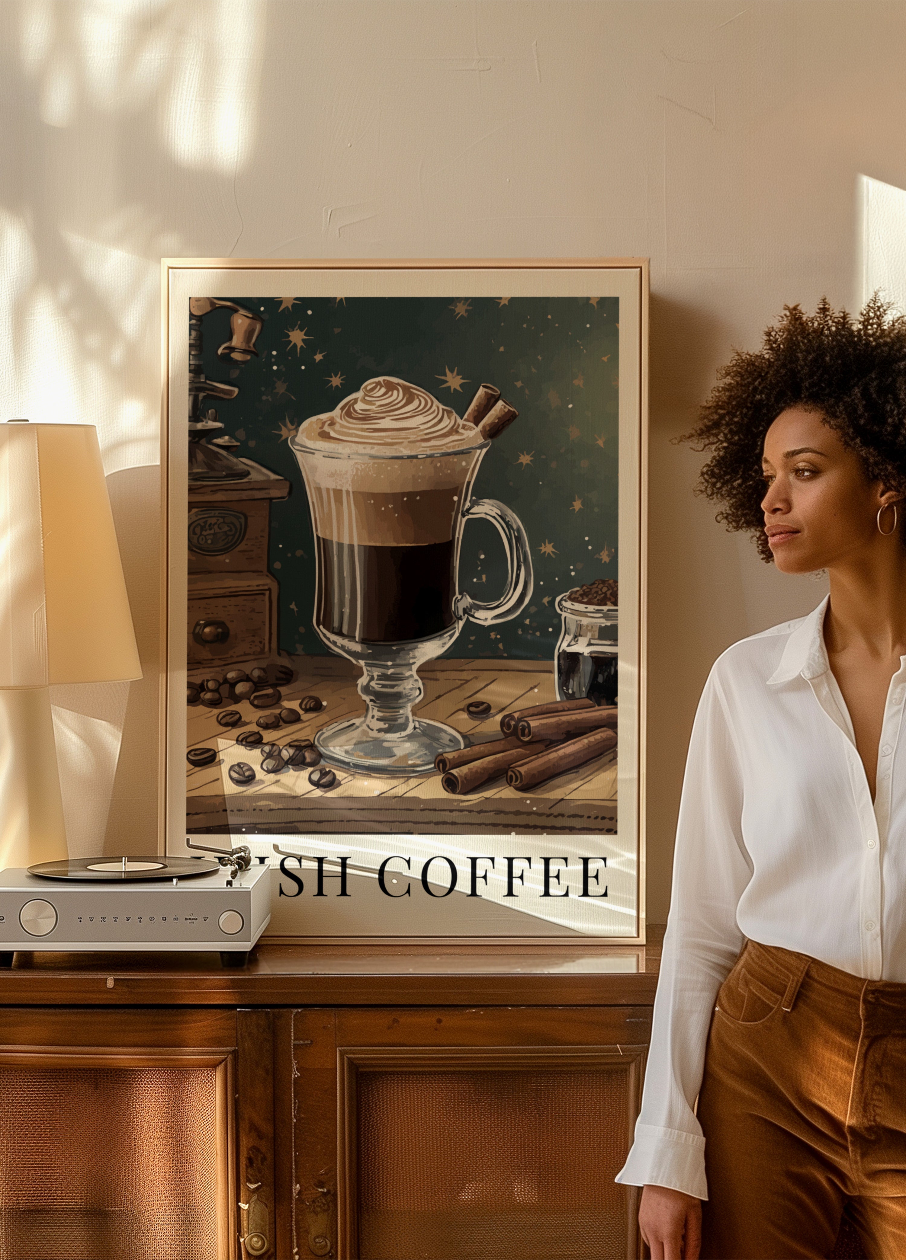 Caffè irlandese accogliente