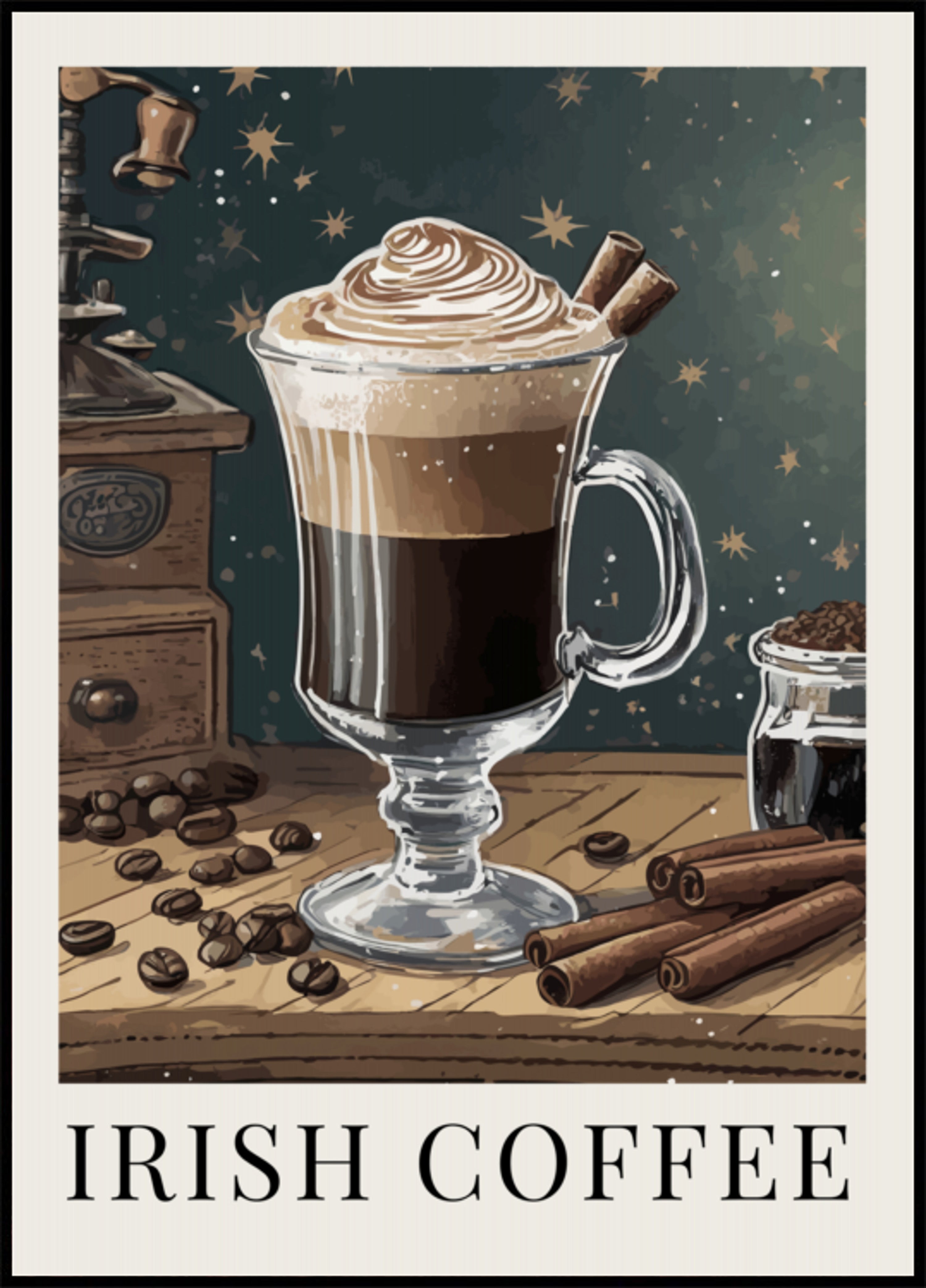 Caffè irlandese accogliente