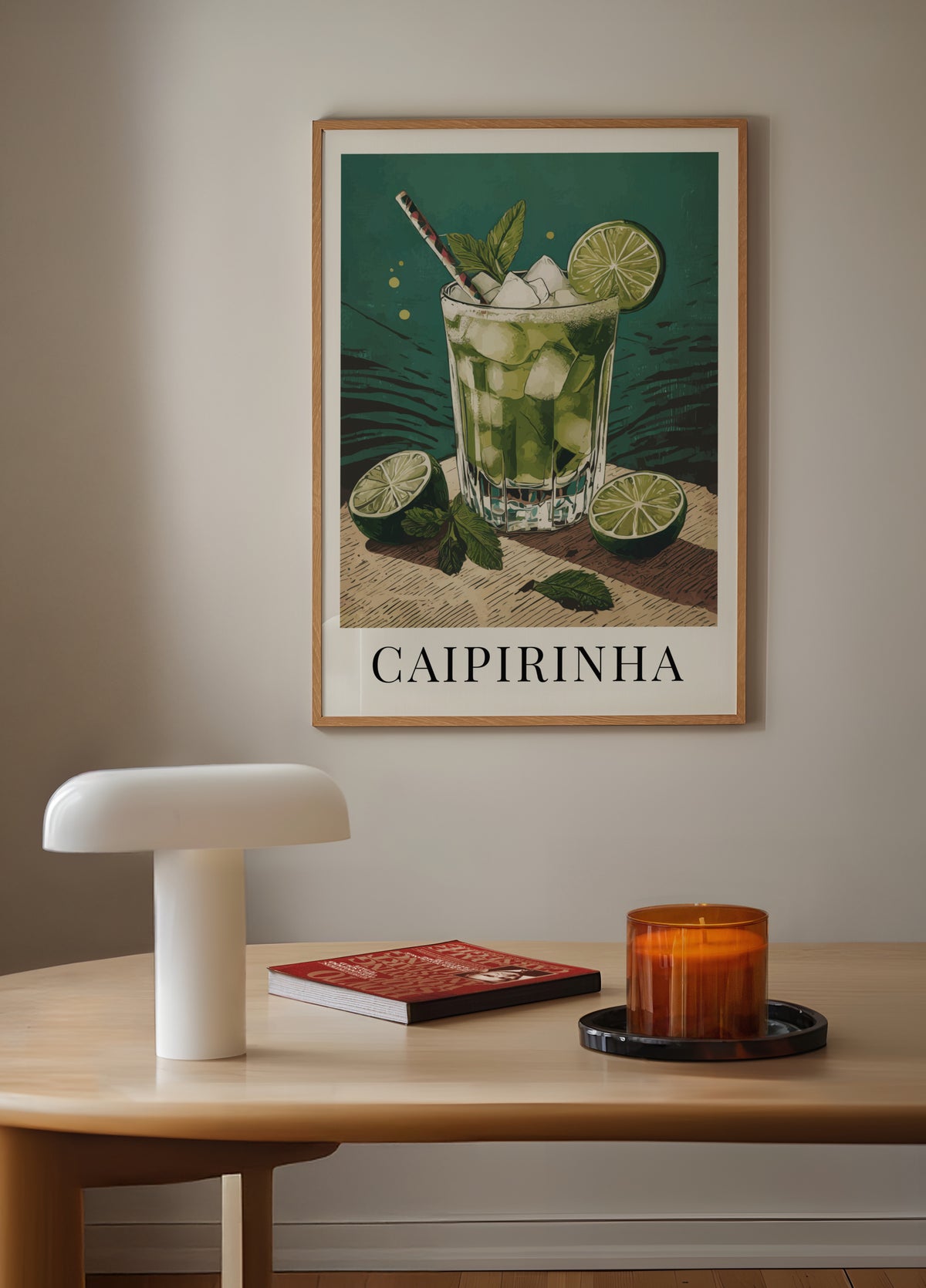 Cocktail rinfrescante di Caipirinha