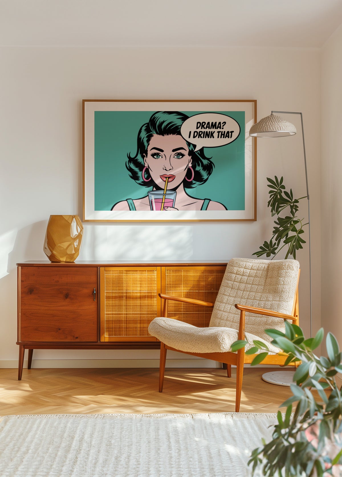 Regina del dramma della pop art