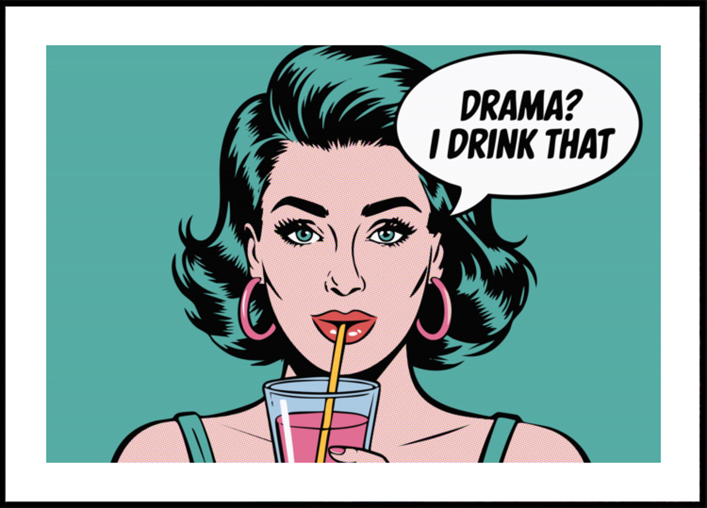 Regina del dramma della pop art