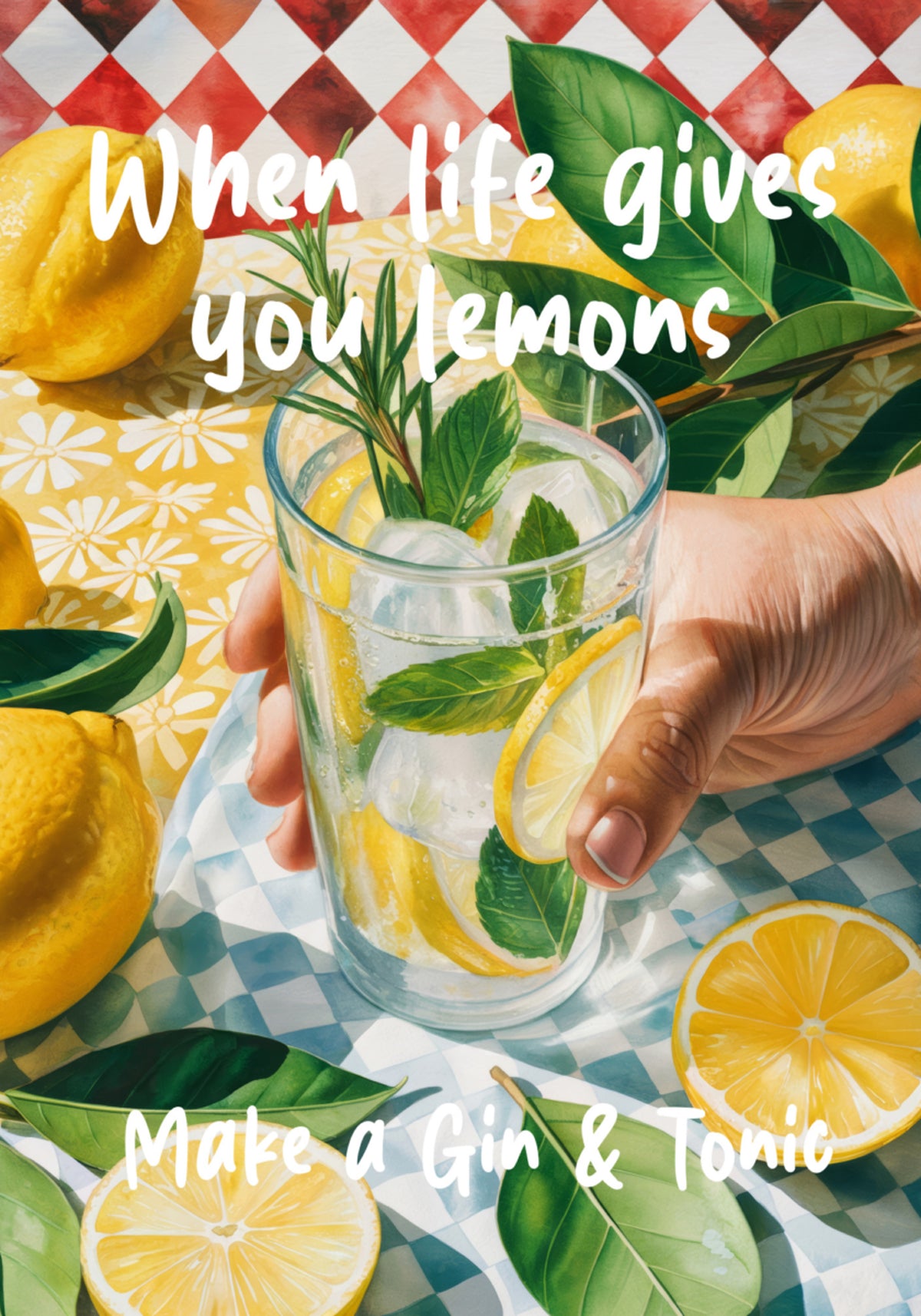 Quando la vita ti dà i limoni, prepara un gin tonic
