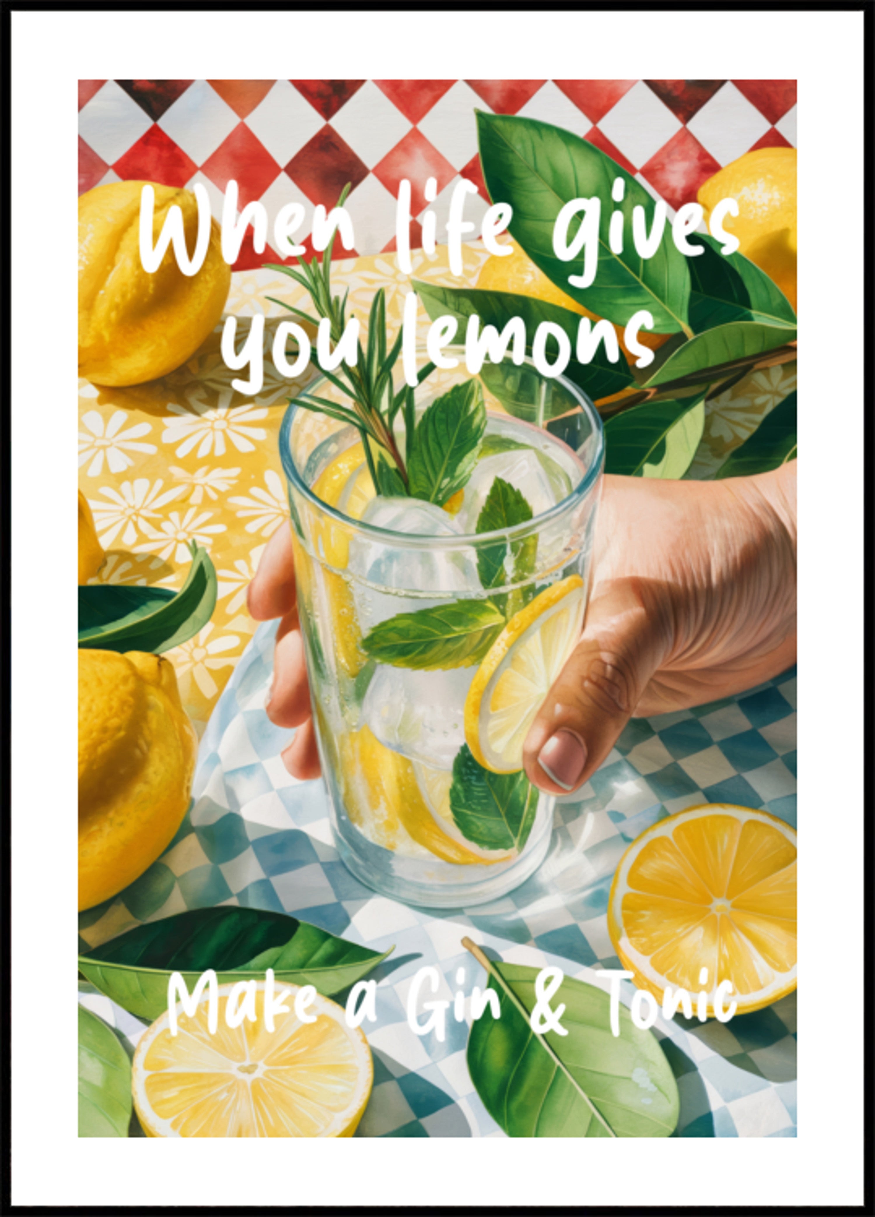 Quando la vita ti dà i limoni, prepara un gin tonic