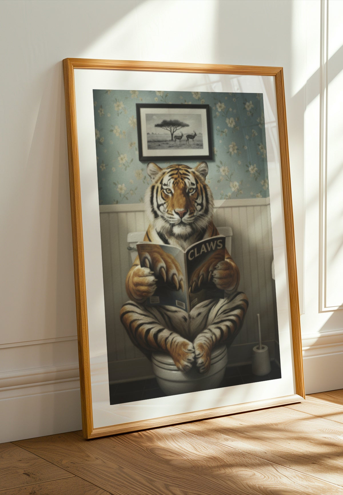 Stravaganti artigli da lettura della tigre