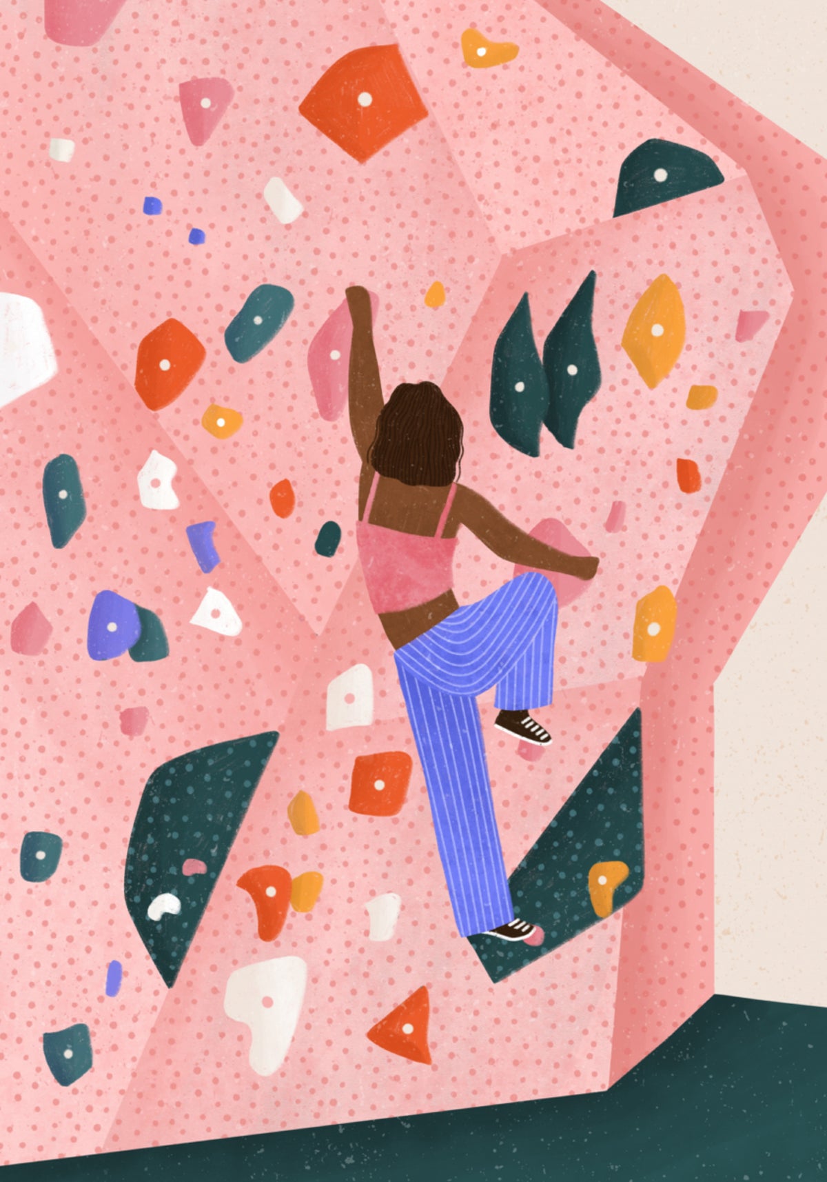 Poster della sfida di arrampicata urbana