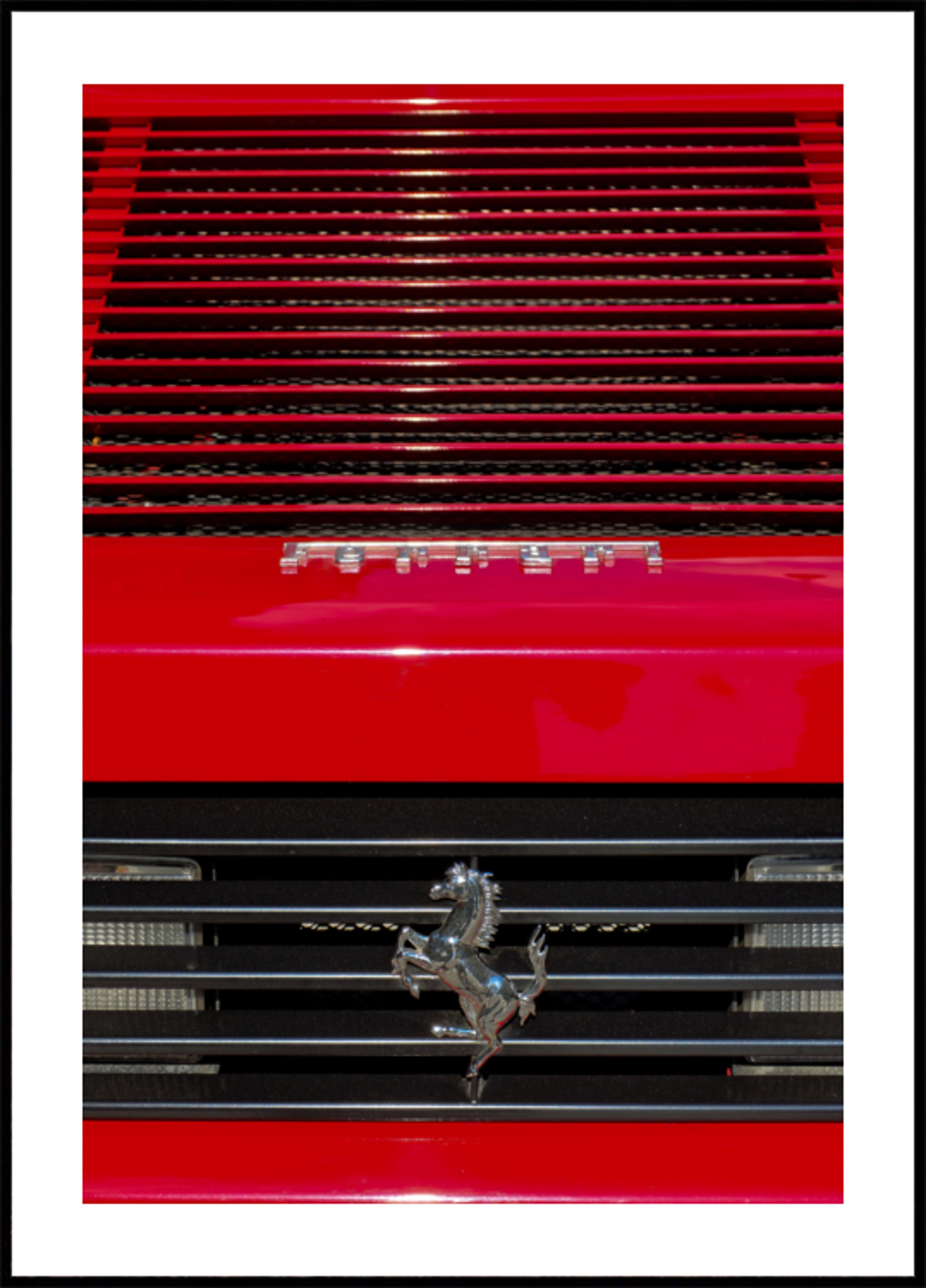Automobile sportiva rossa classica