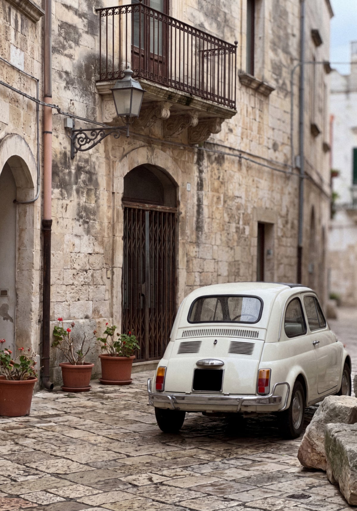 Affascinante strada italiana