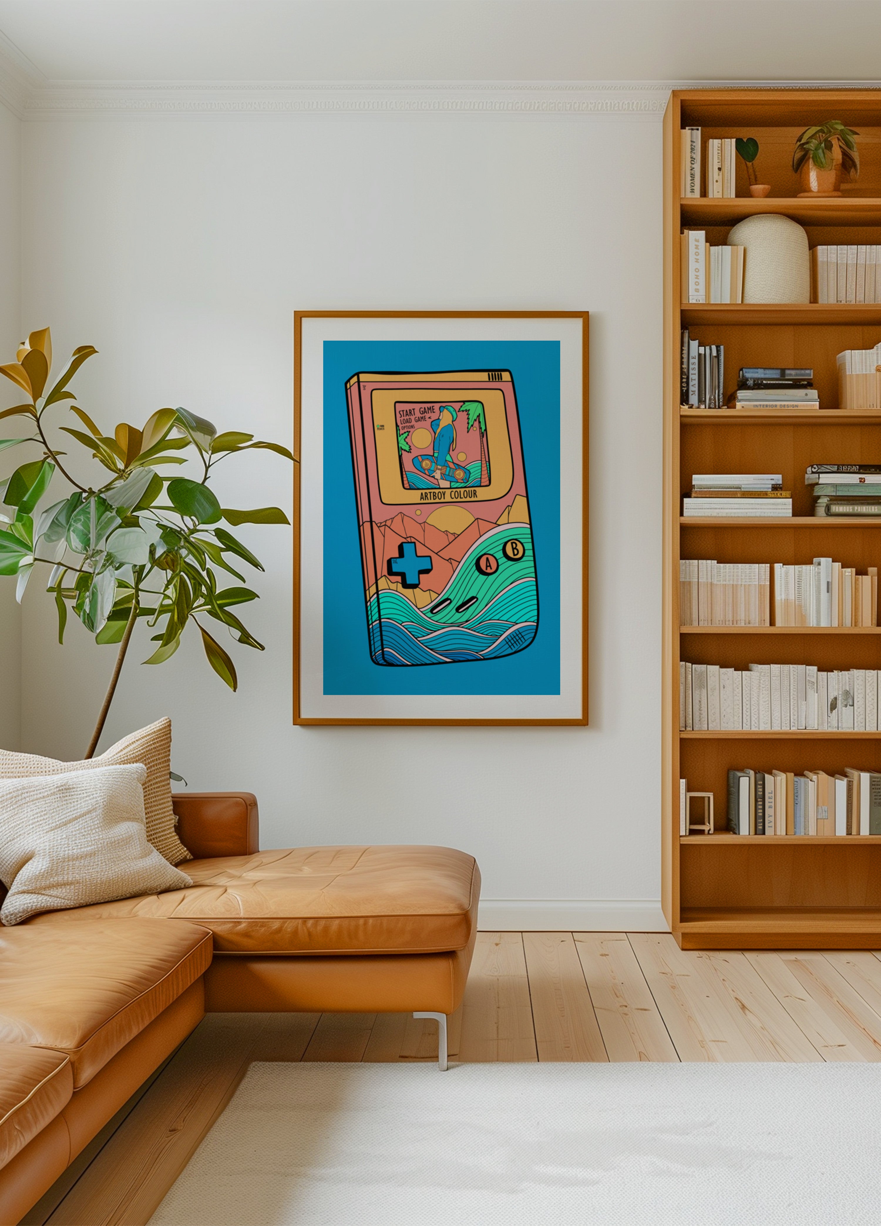 Surf estivo da gioco retrò