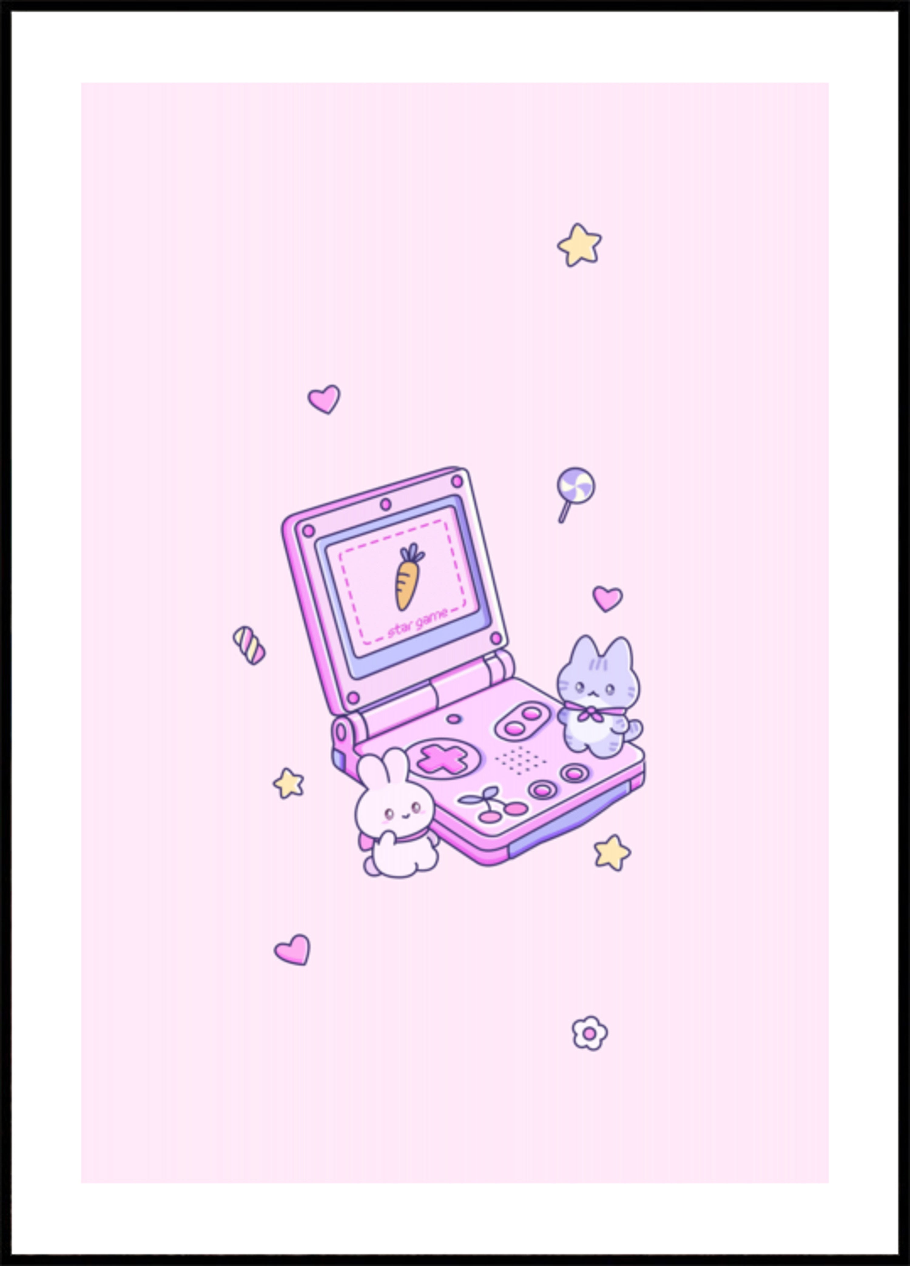 Gioco di animali pastello
