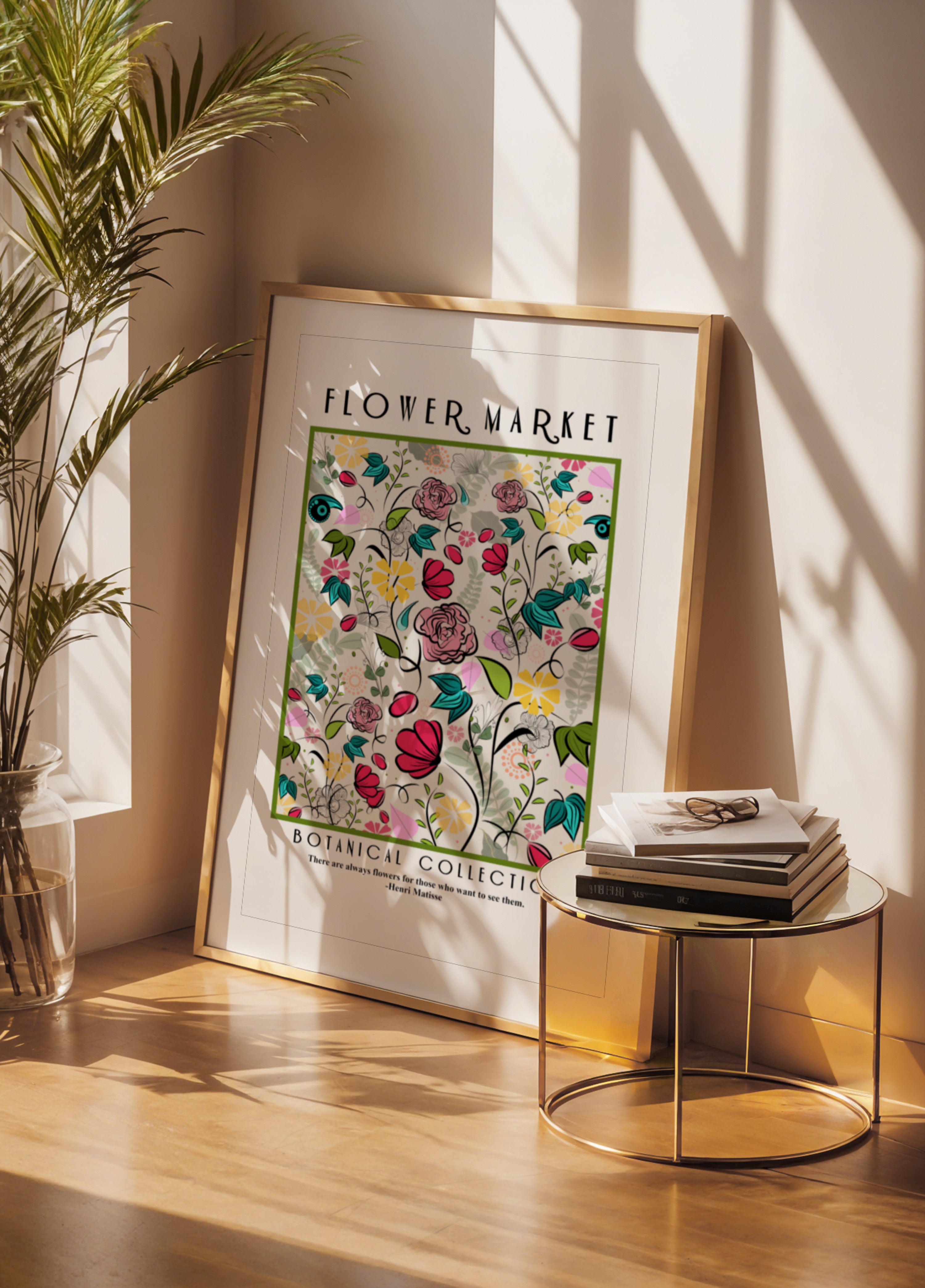 Vibrante mercato dei fiori