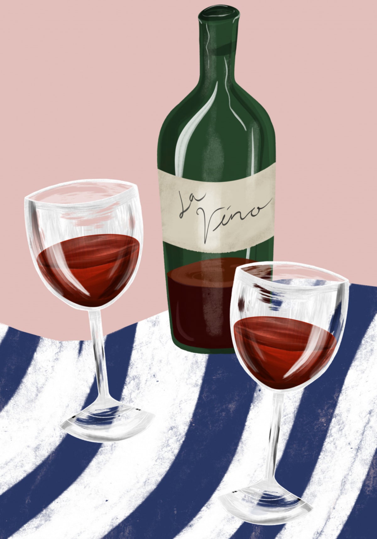 Vino rosso ancora in vita