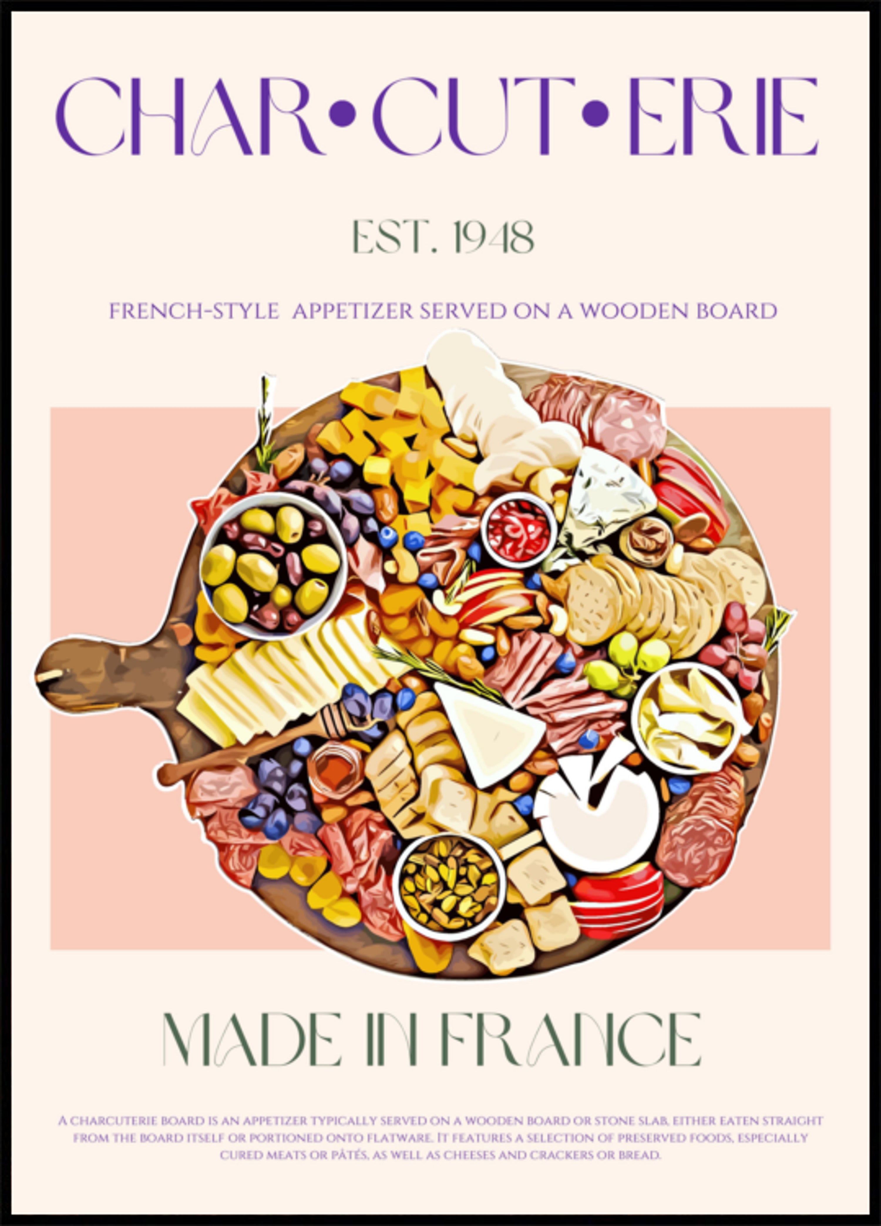 Tagliere dei salumi francesi