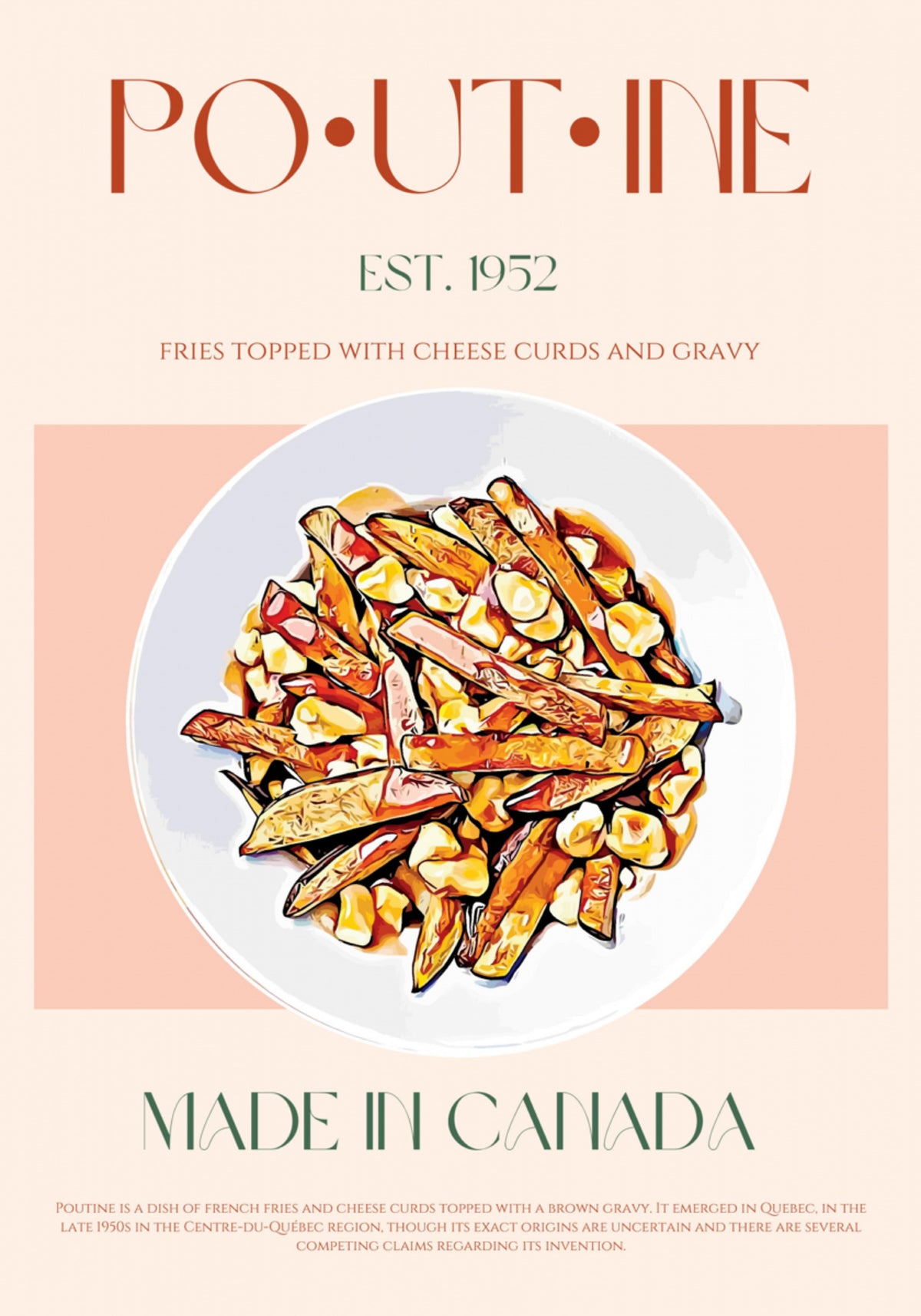 Poutine canadese classica