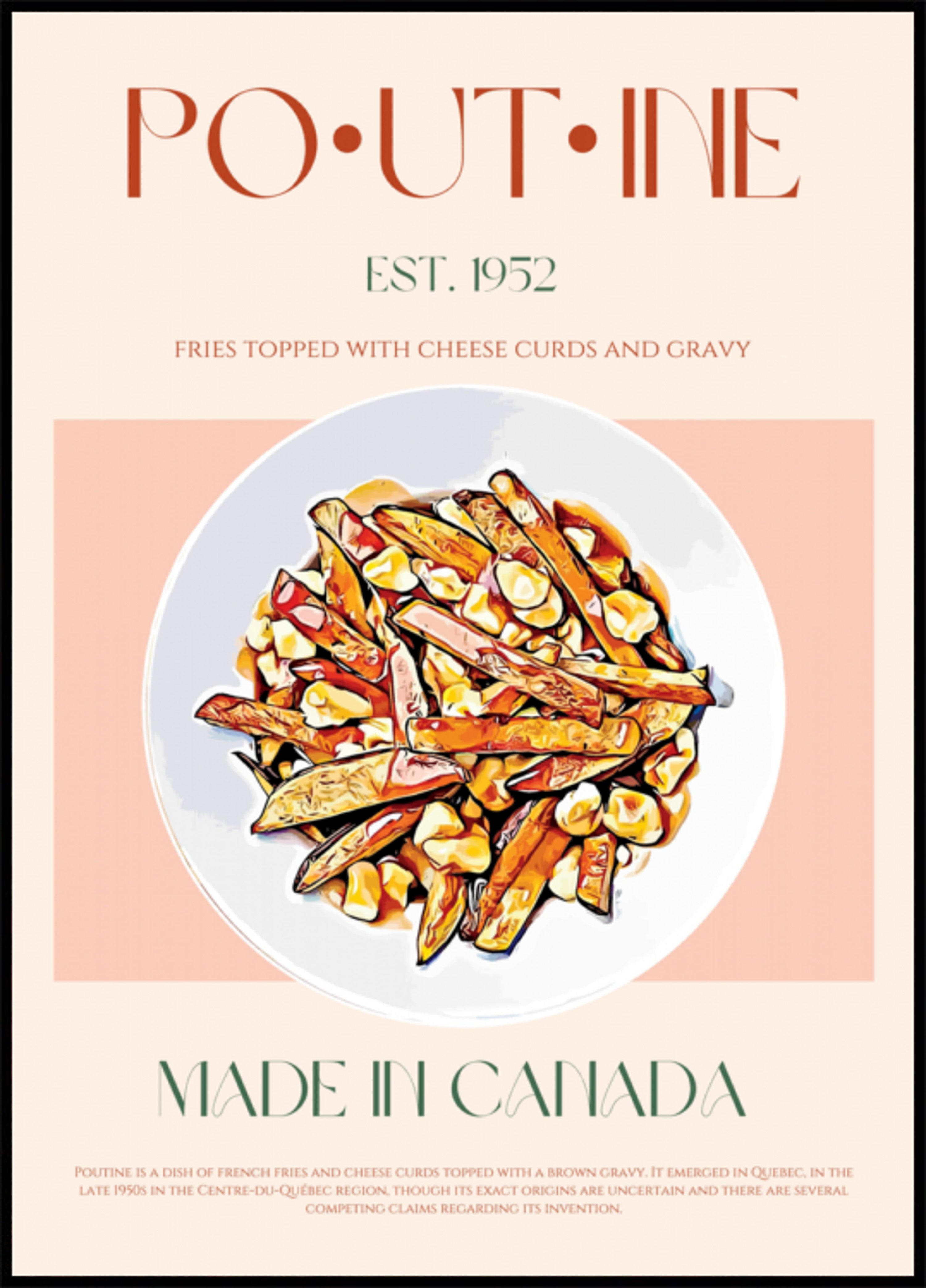 Poutine canadese classica