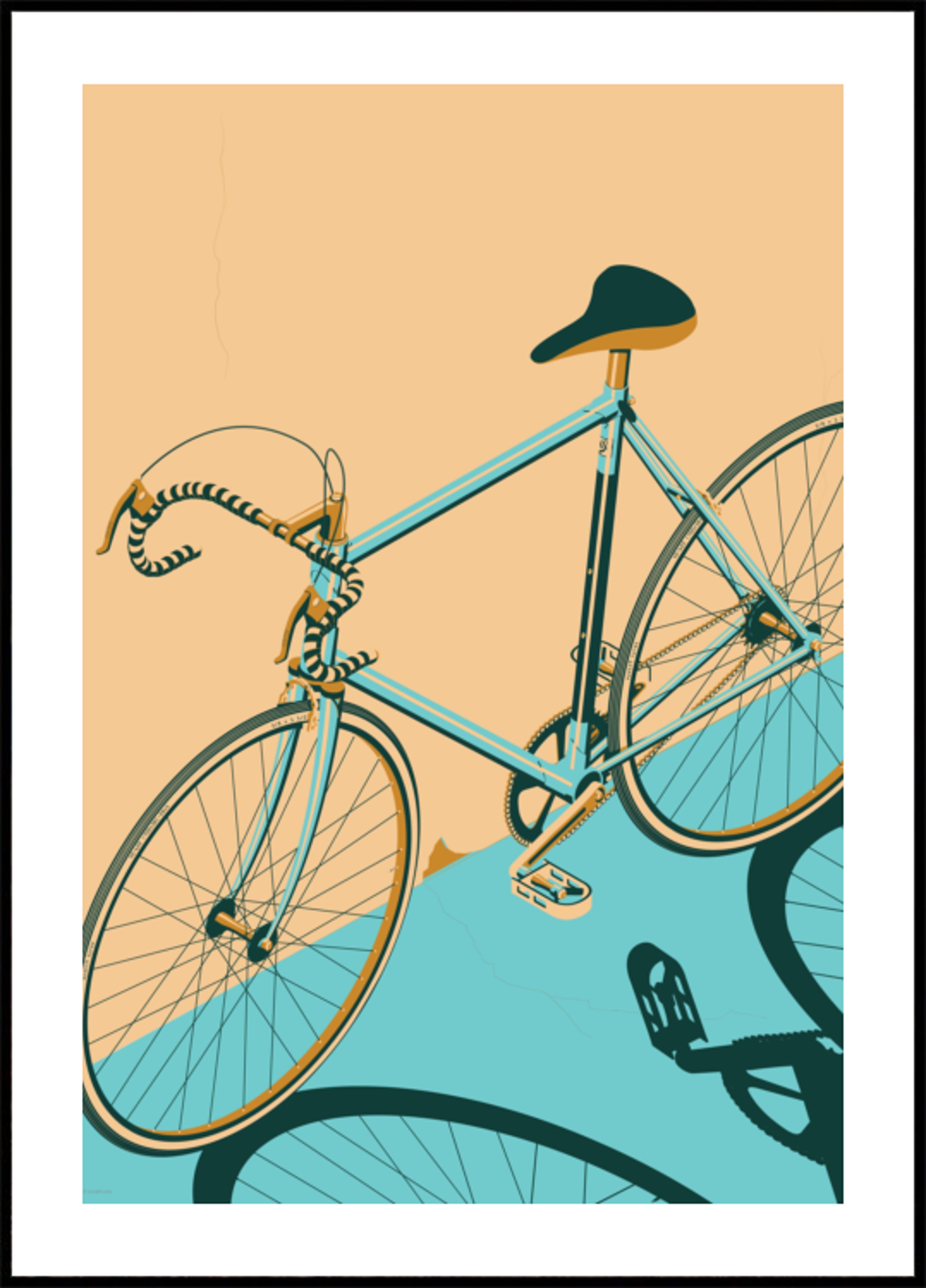 Bicicletta da corsa retrò
