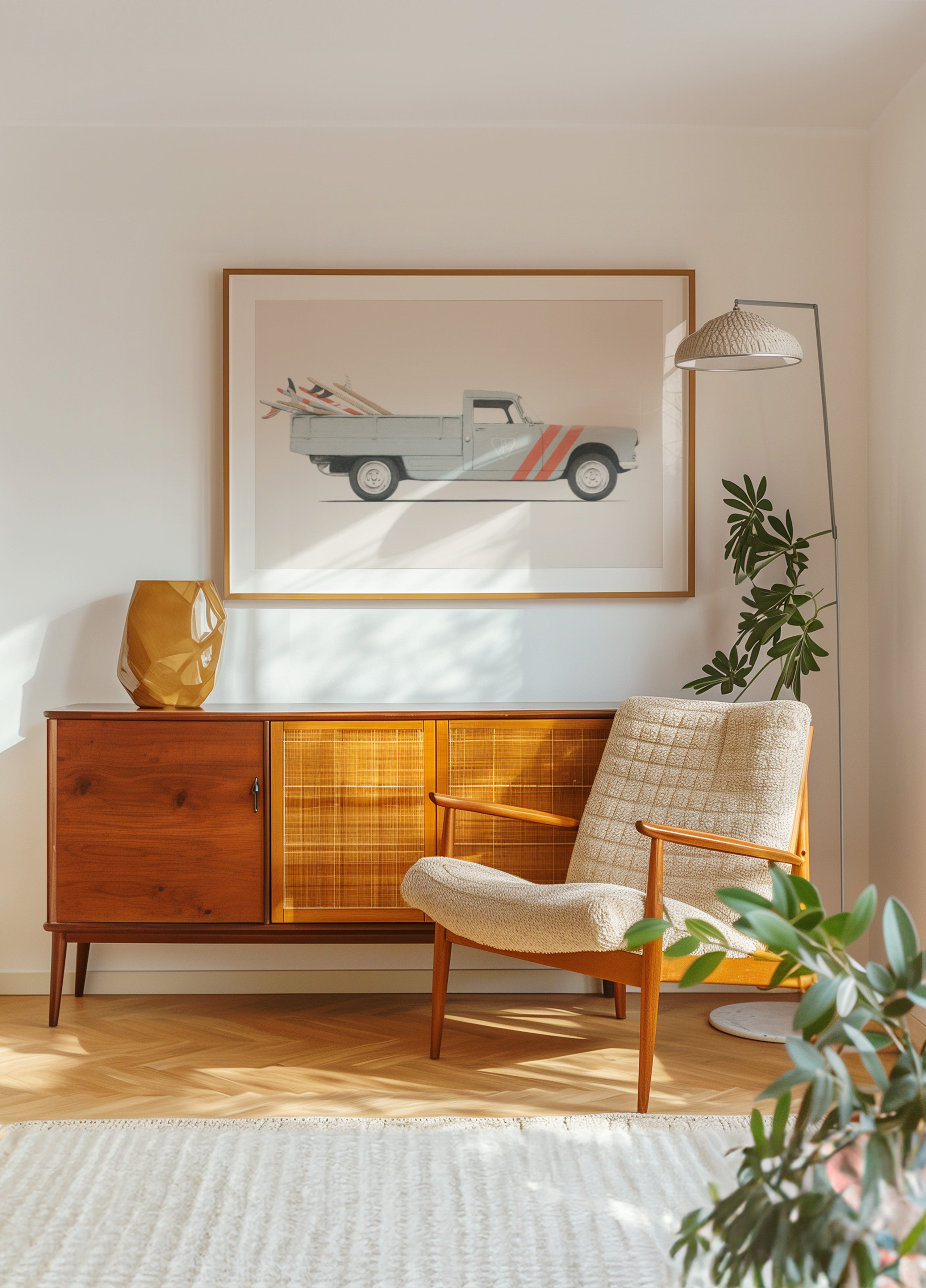 Camion da surf vintage