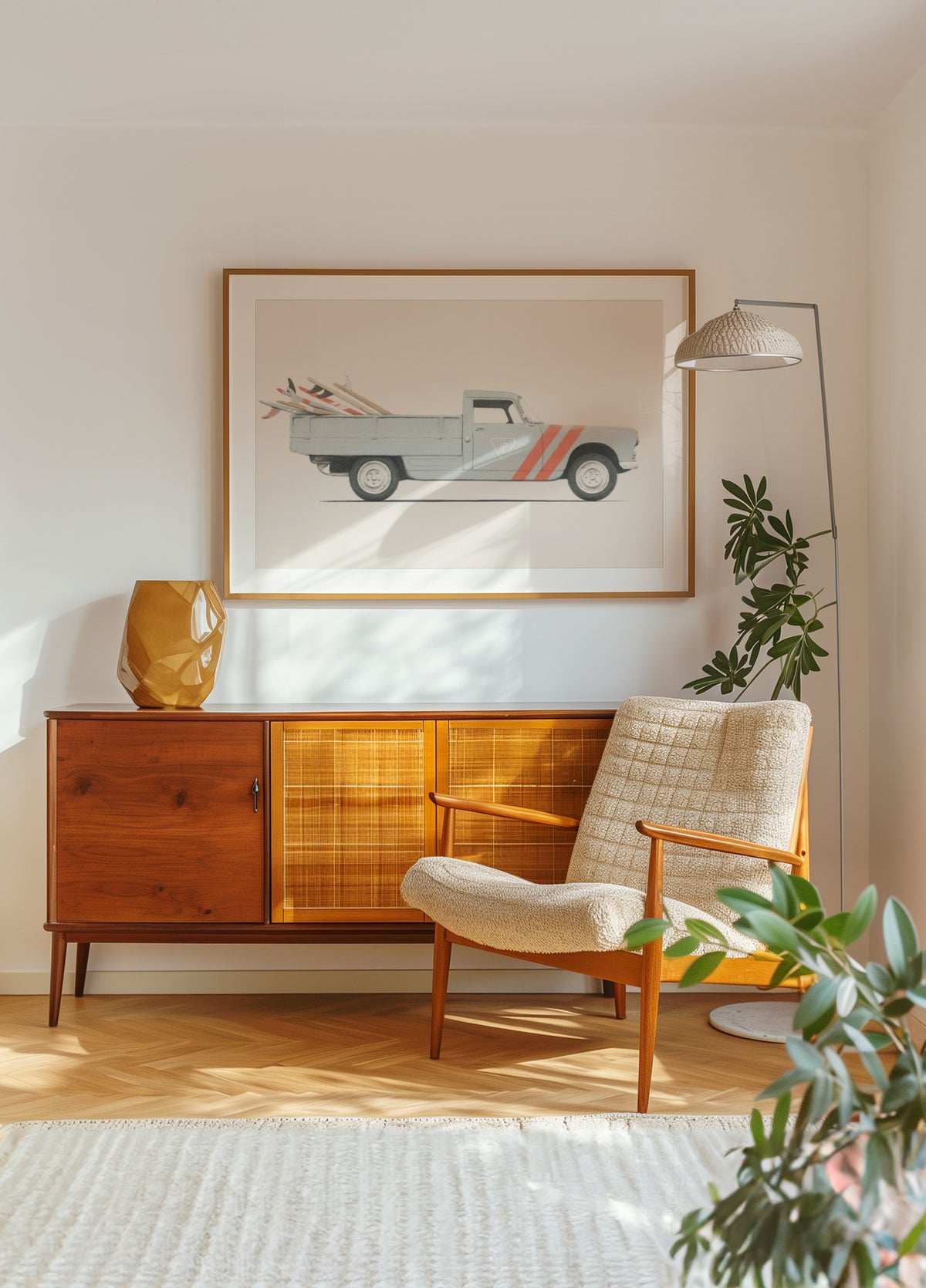Camion da surf vintage
