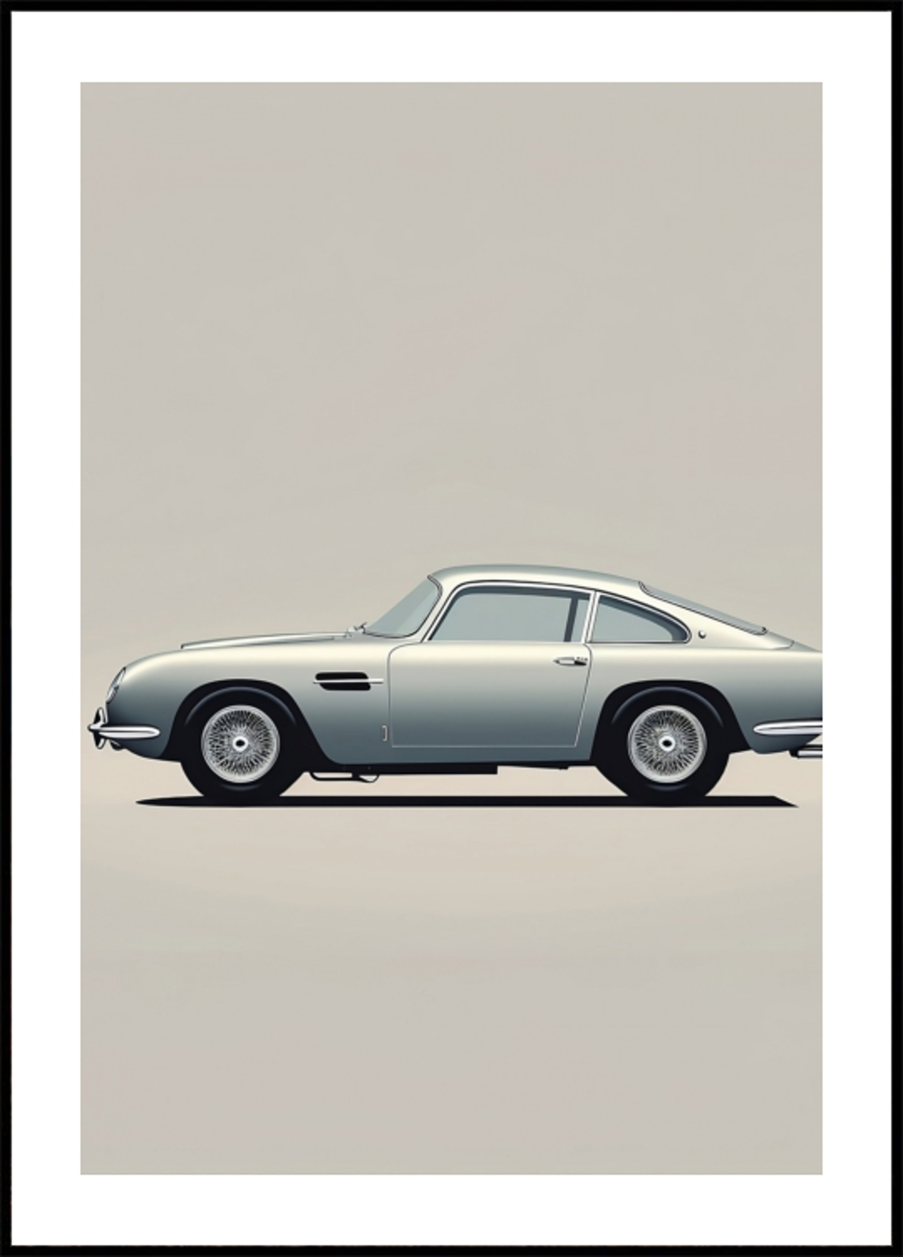 Elegante coupé d'epoca