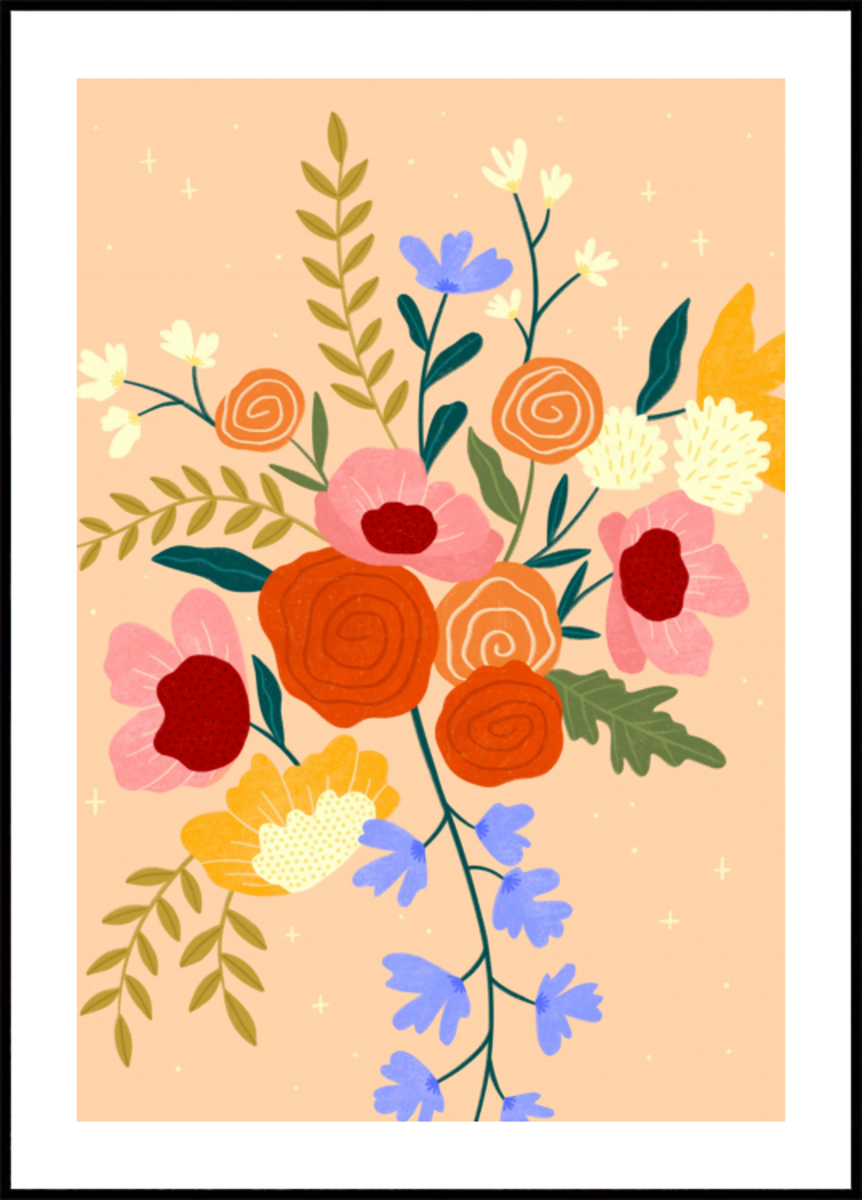 Bouquet floreale colorato