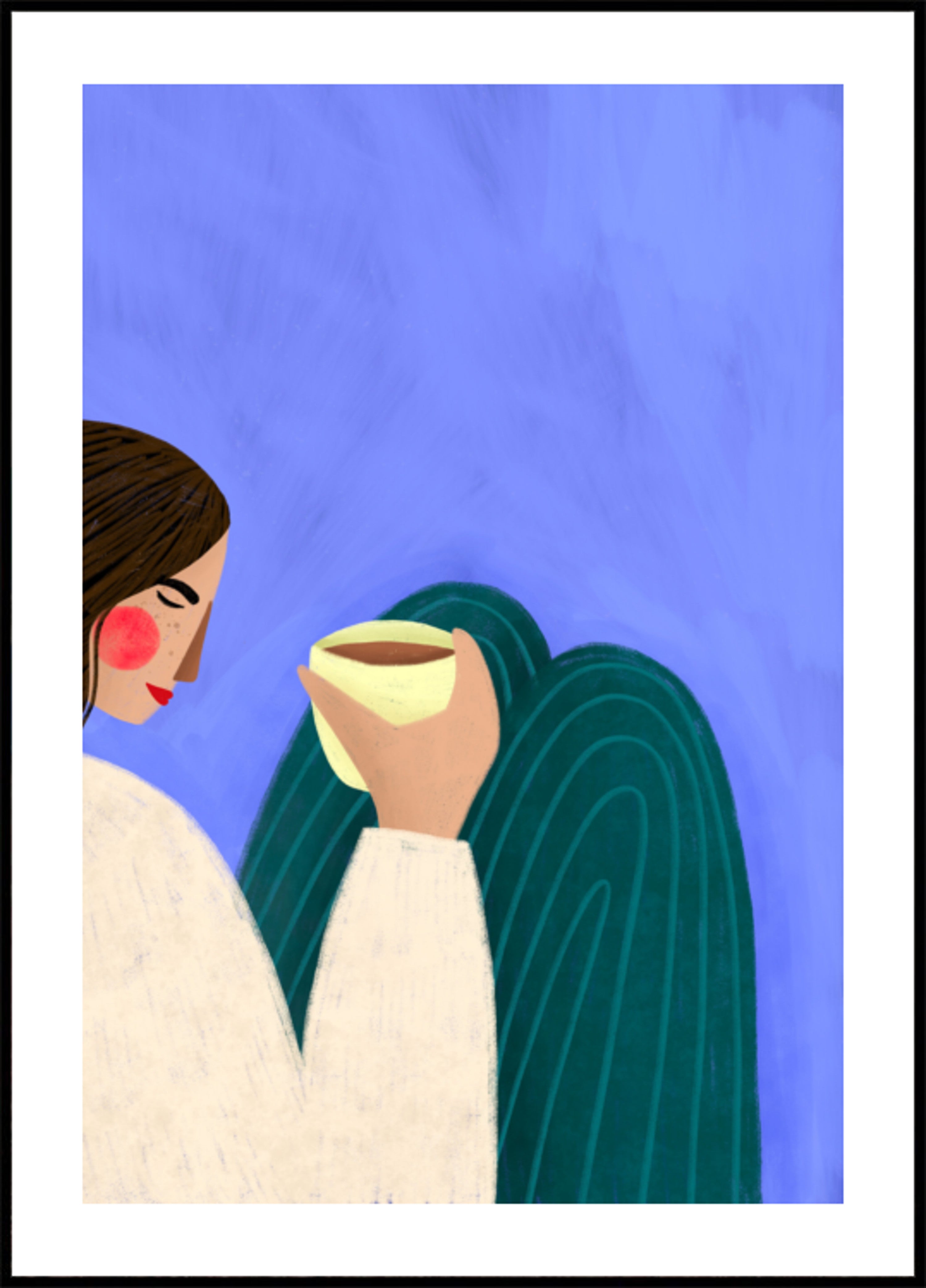 Momento pacifico del caffè