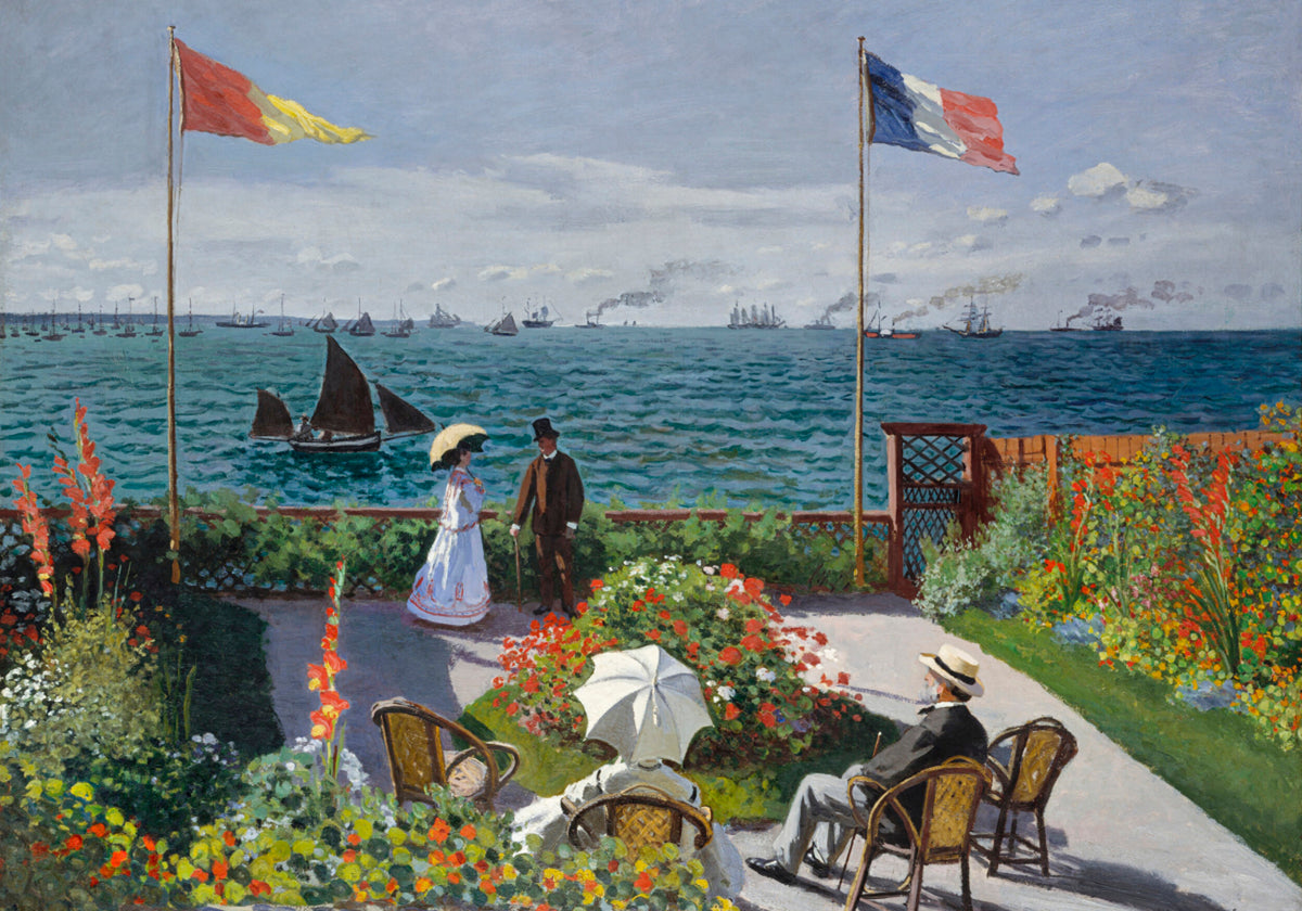 Giardino All'indirizzo Sainte Di Claude Monet