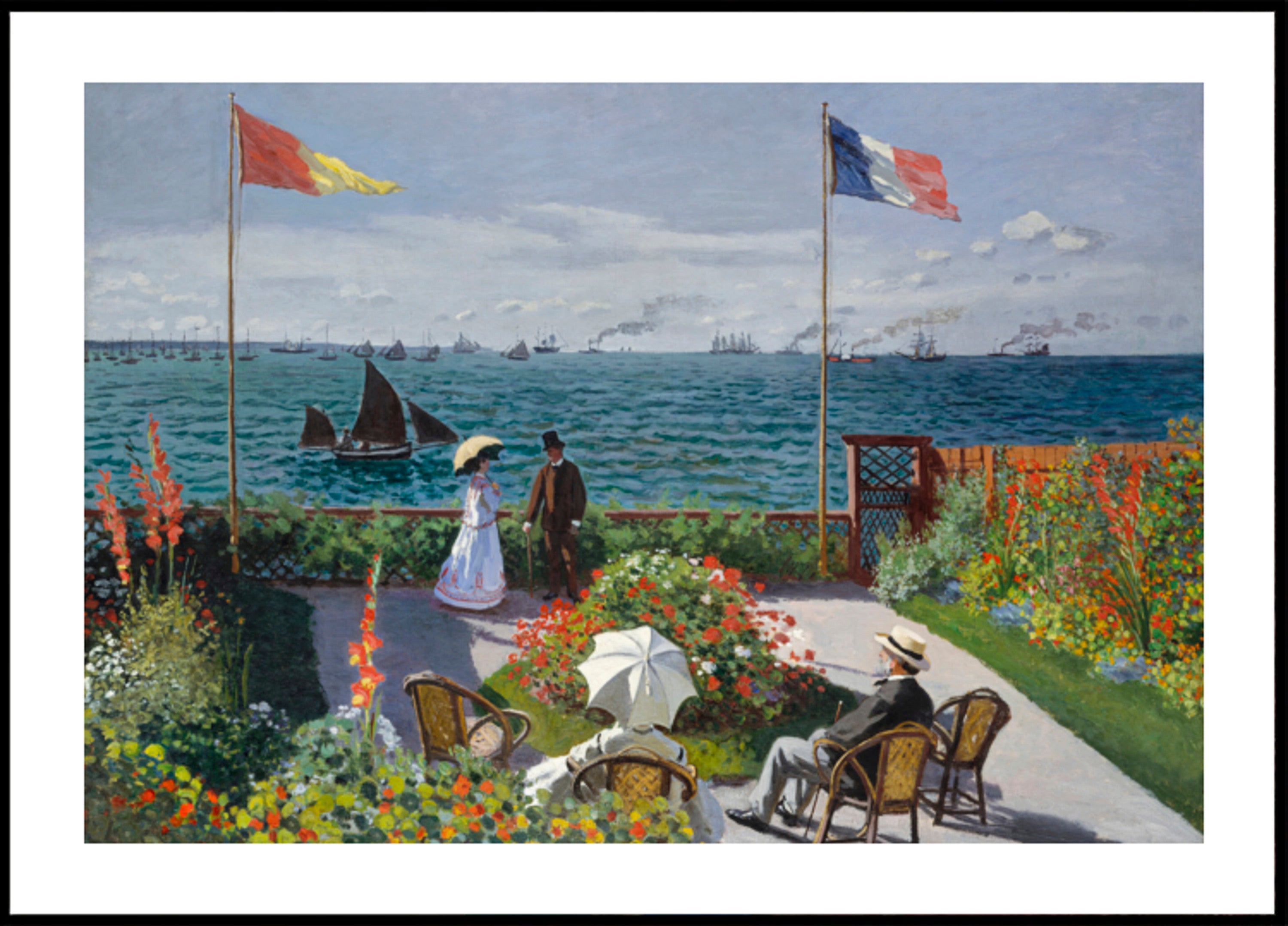 Giardino All'indirizzo Sainte Di Claude Monet