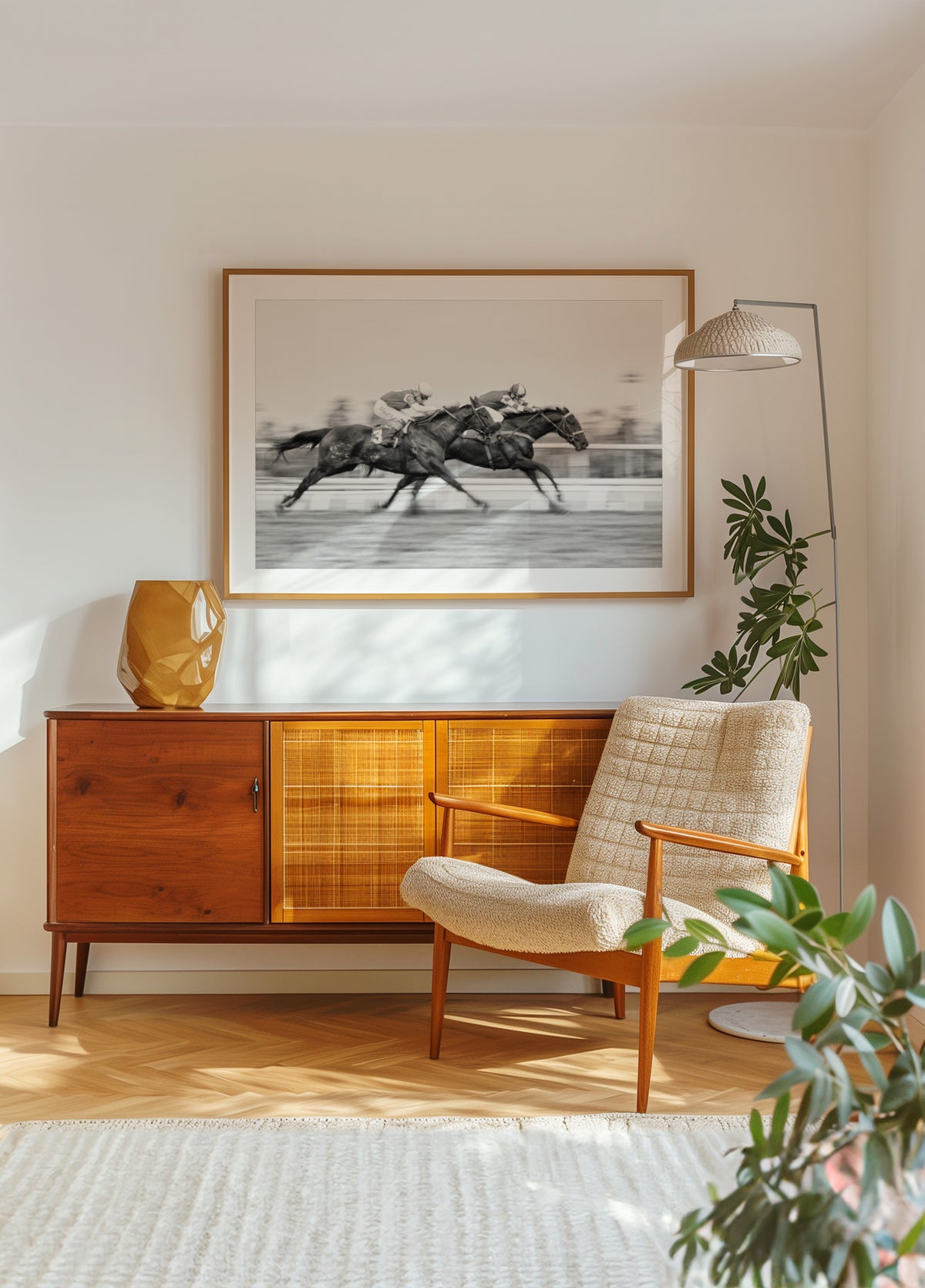 Corsa di cavalli dinamica