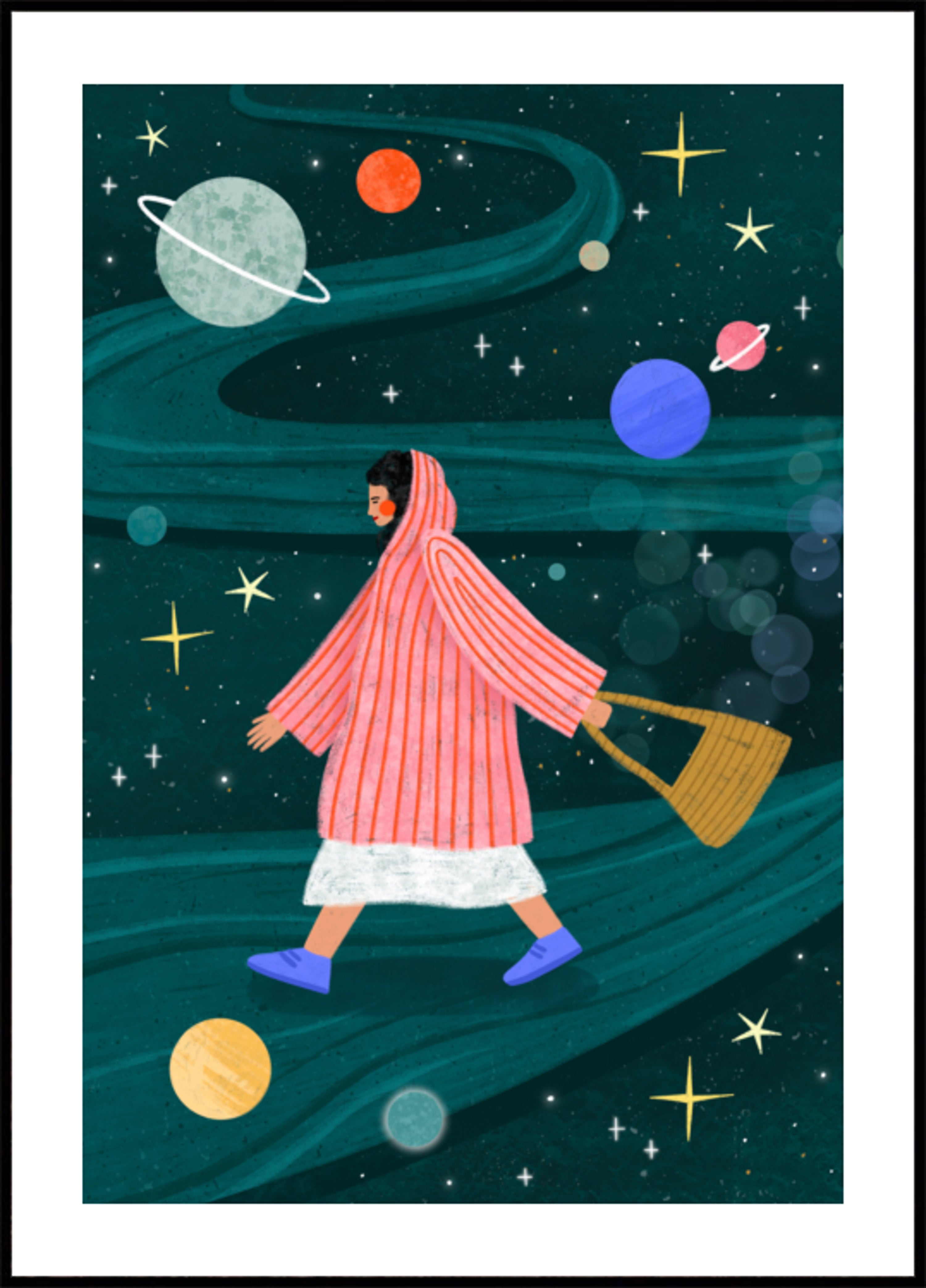 Passeggiata spaziale da sogno