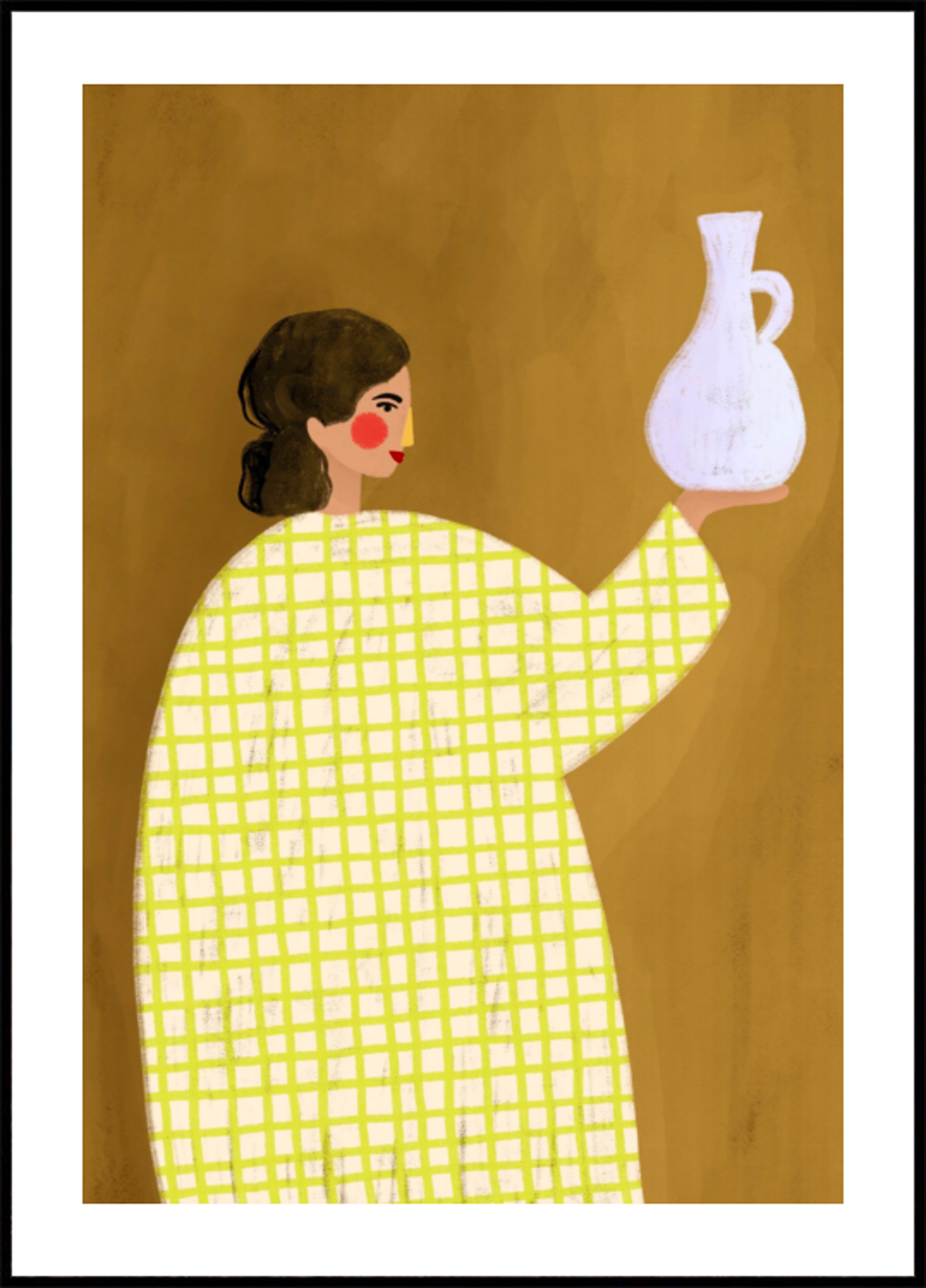 Ceramica Della Holding Della Donna