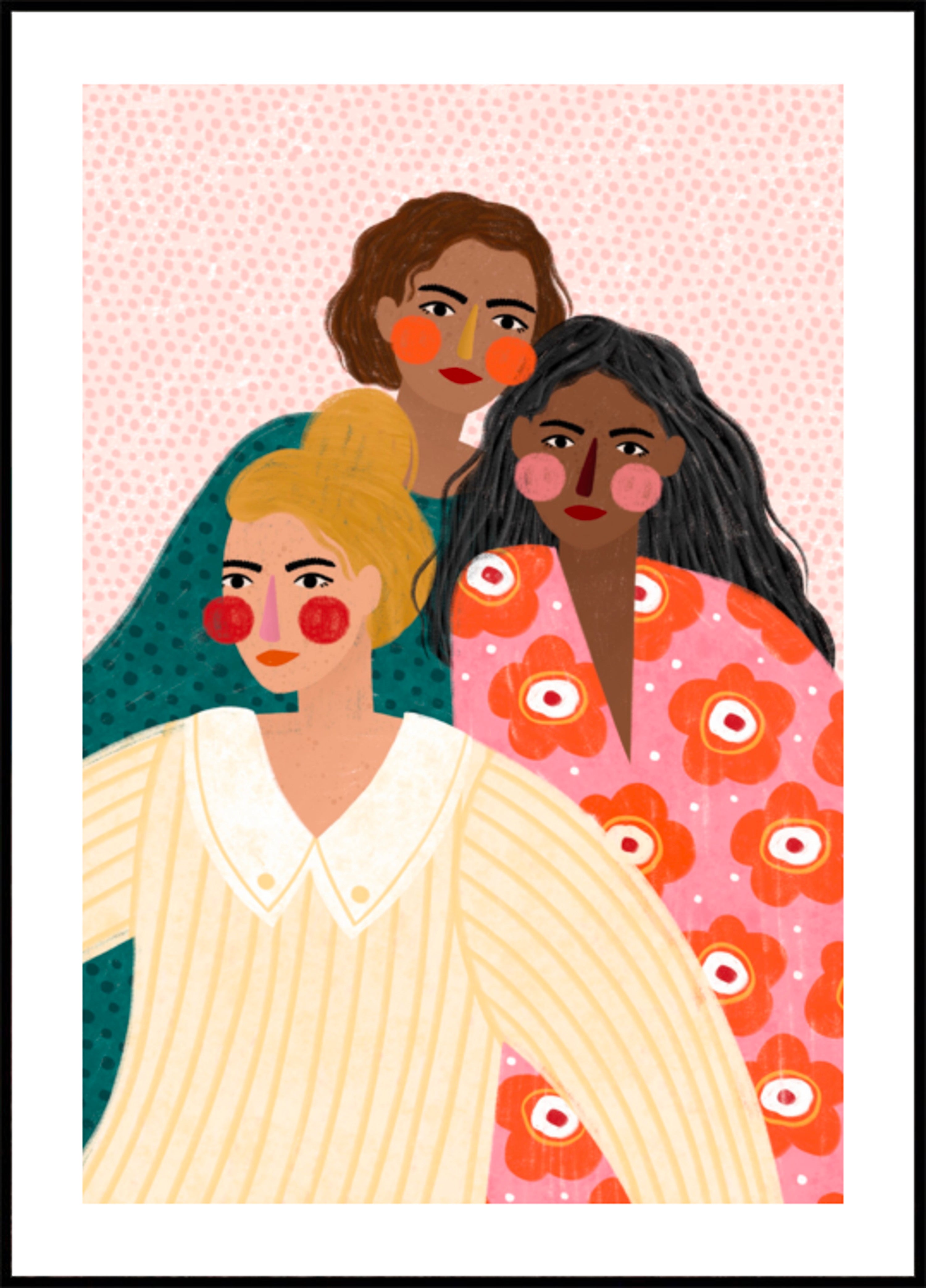 Donne diverse insieme