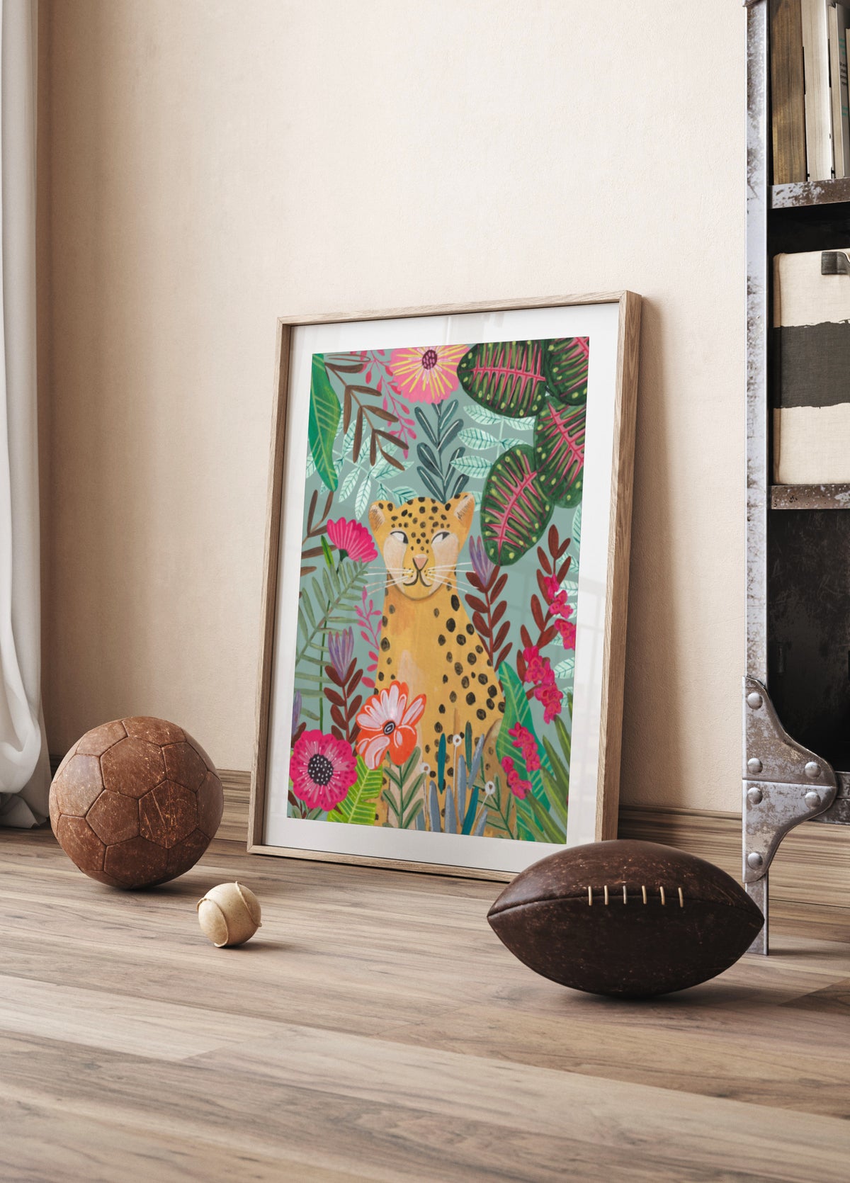 Leopardo nella giungla