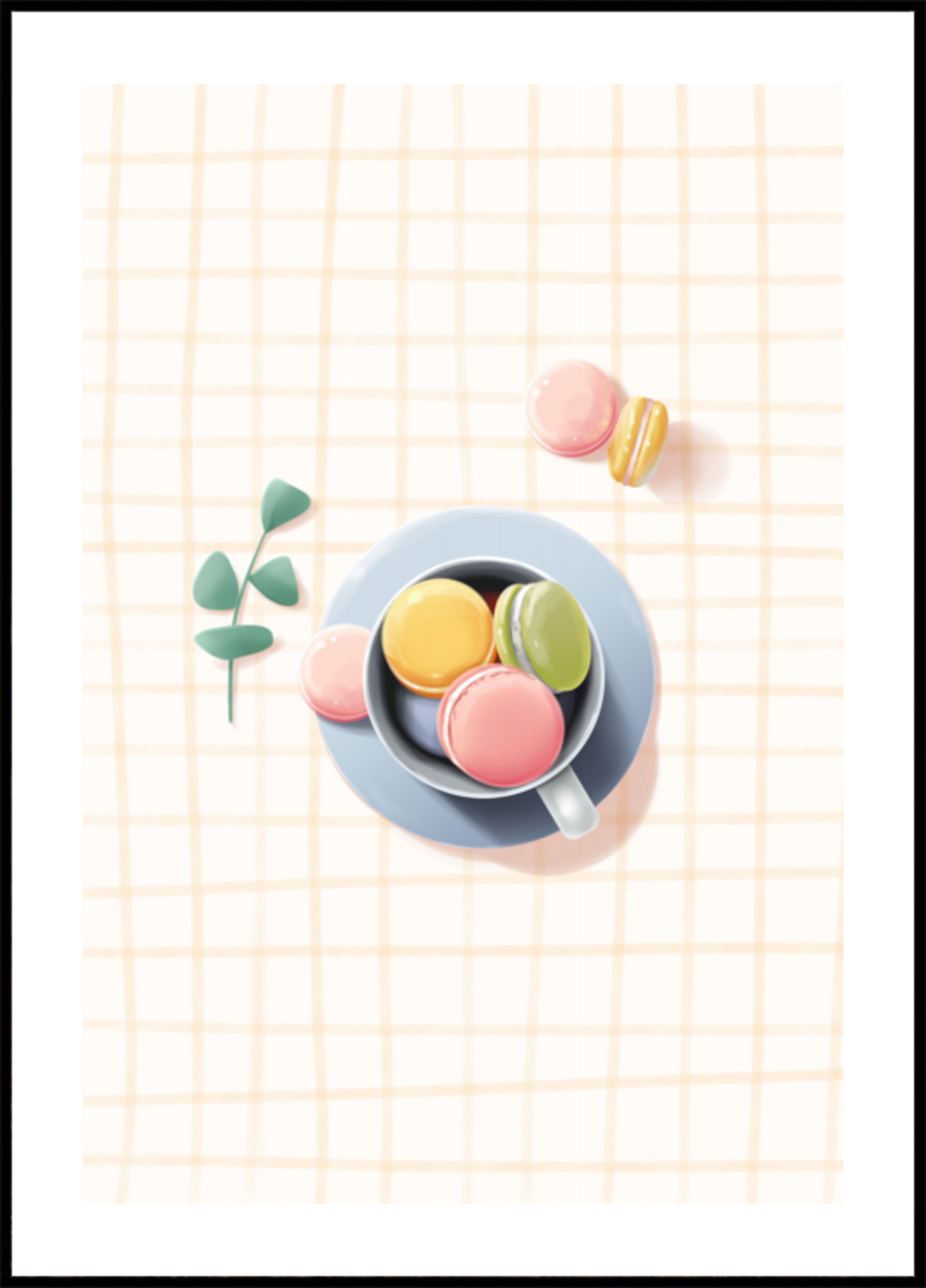 Dolci Macarons Pastello