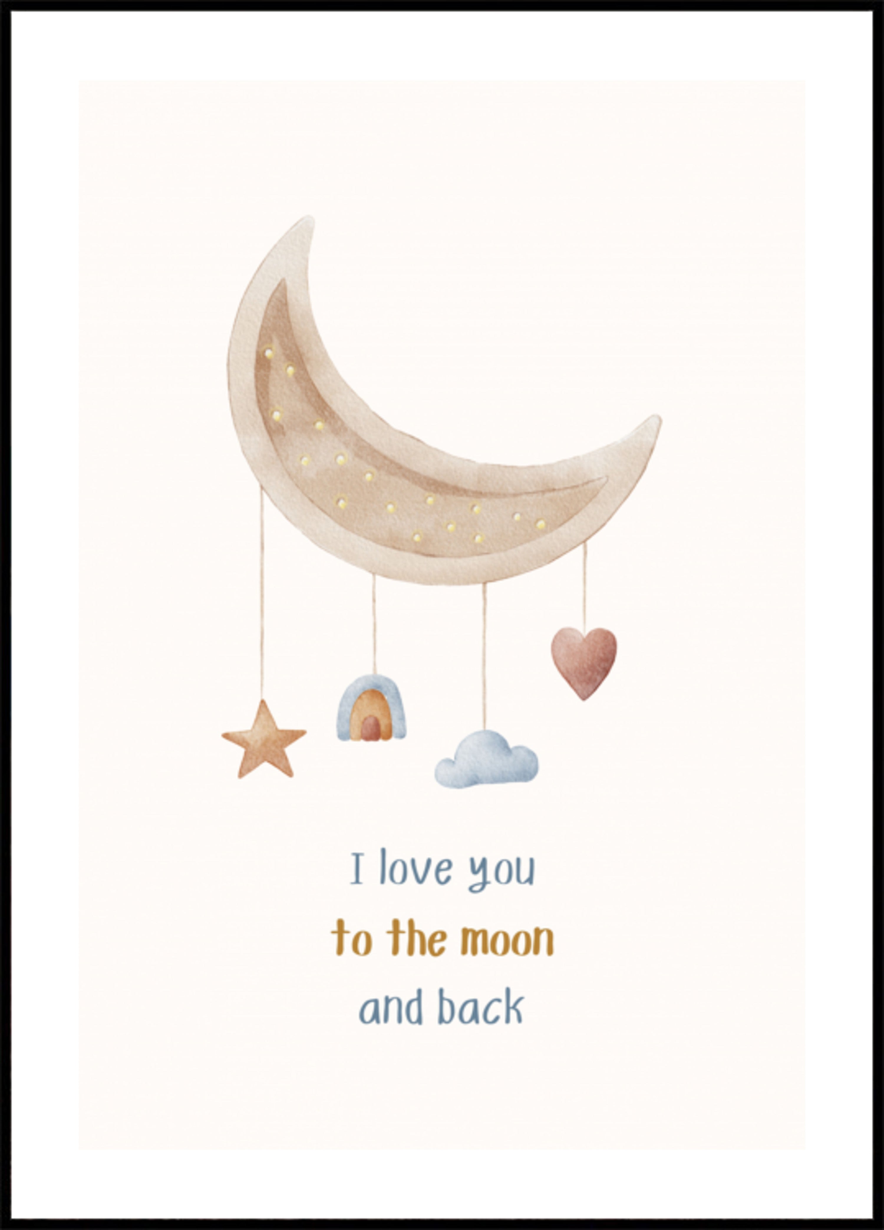 Citazione sull'amore della luna sognante