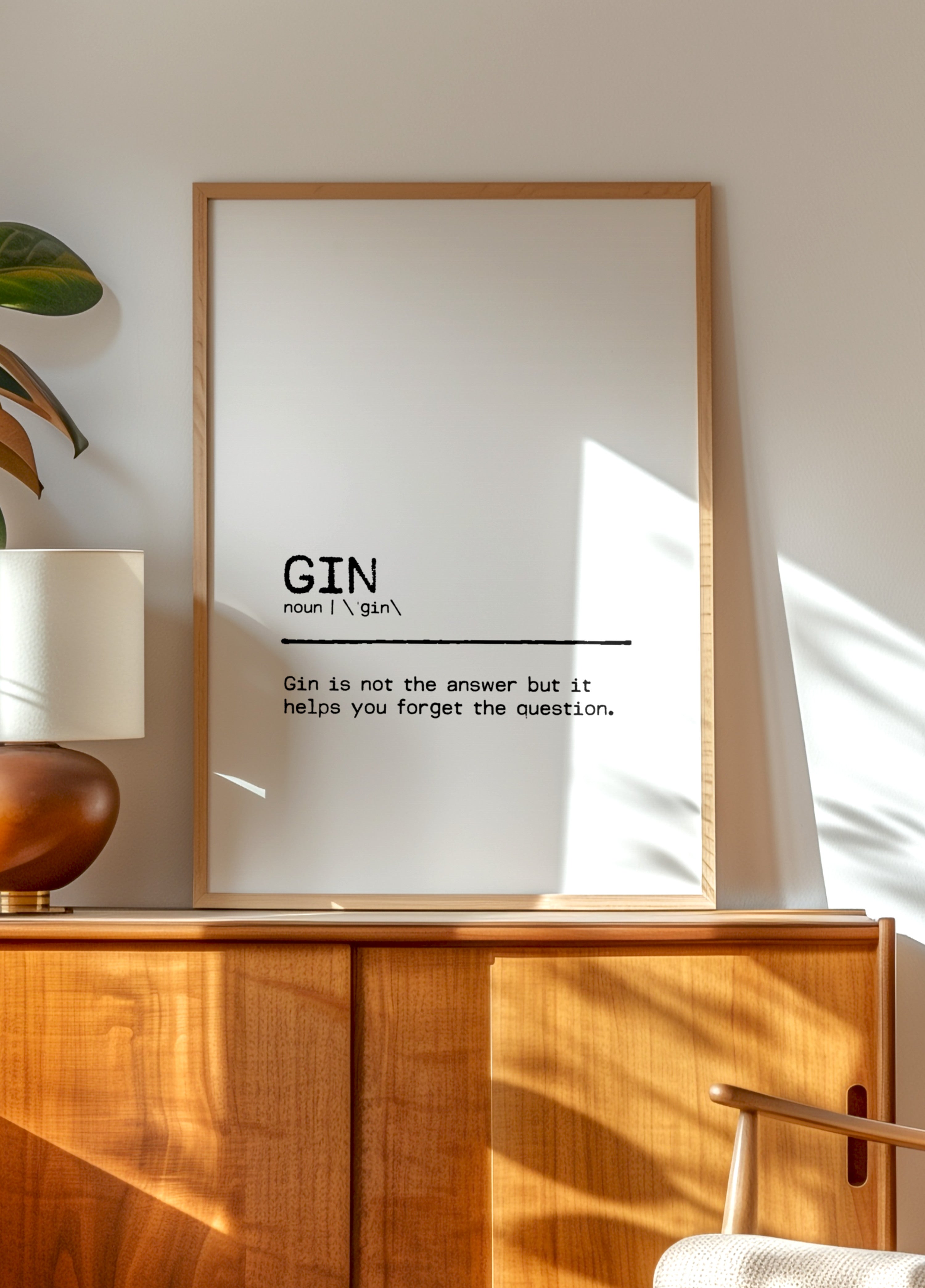 Definizione spiritosa del gin