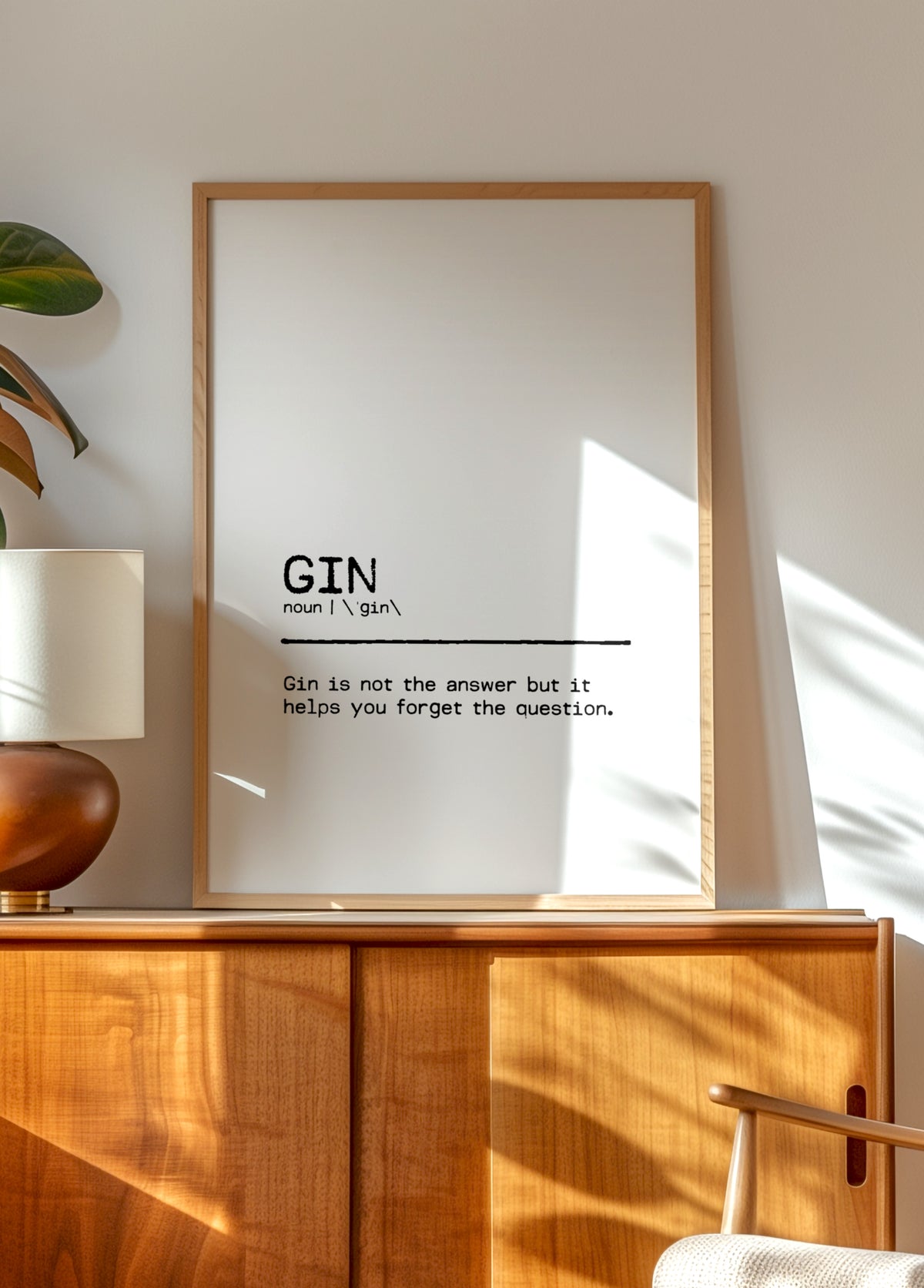 Definizione spiritosa del gin