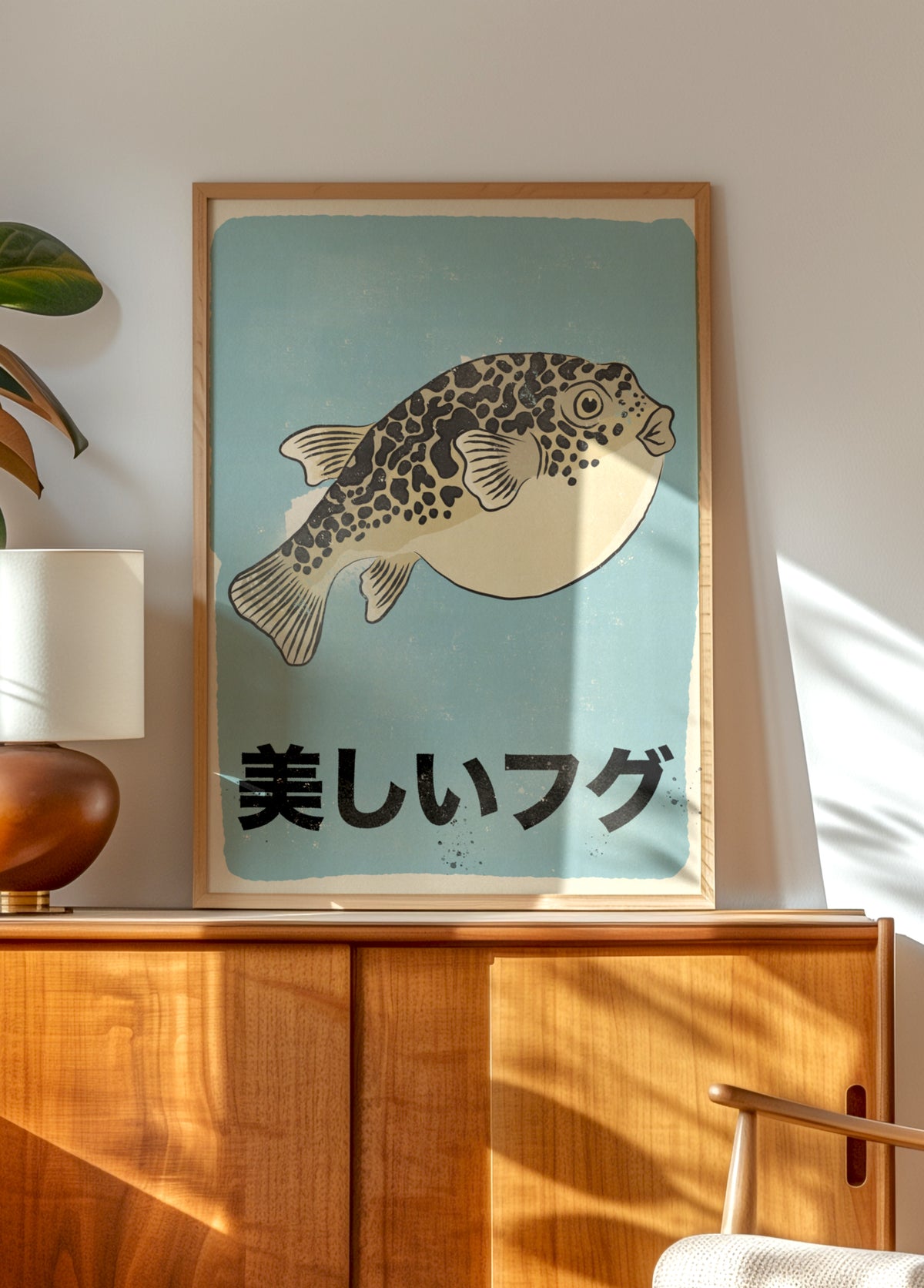 Bellissimo pesce palla Fugu