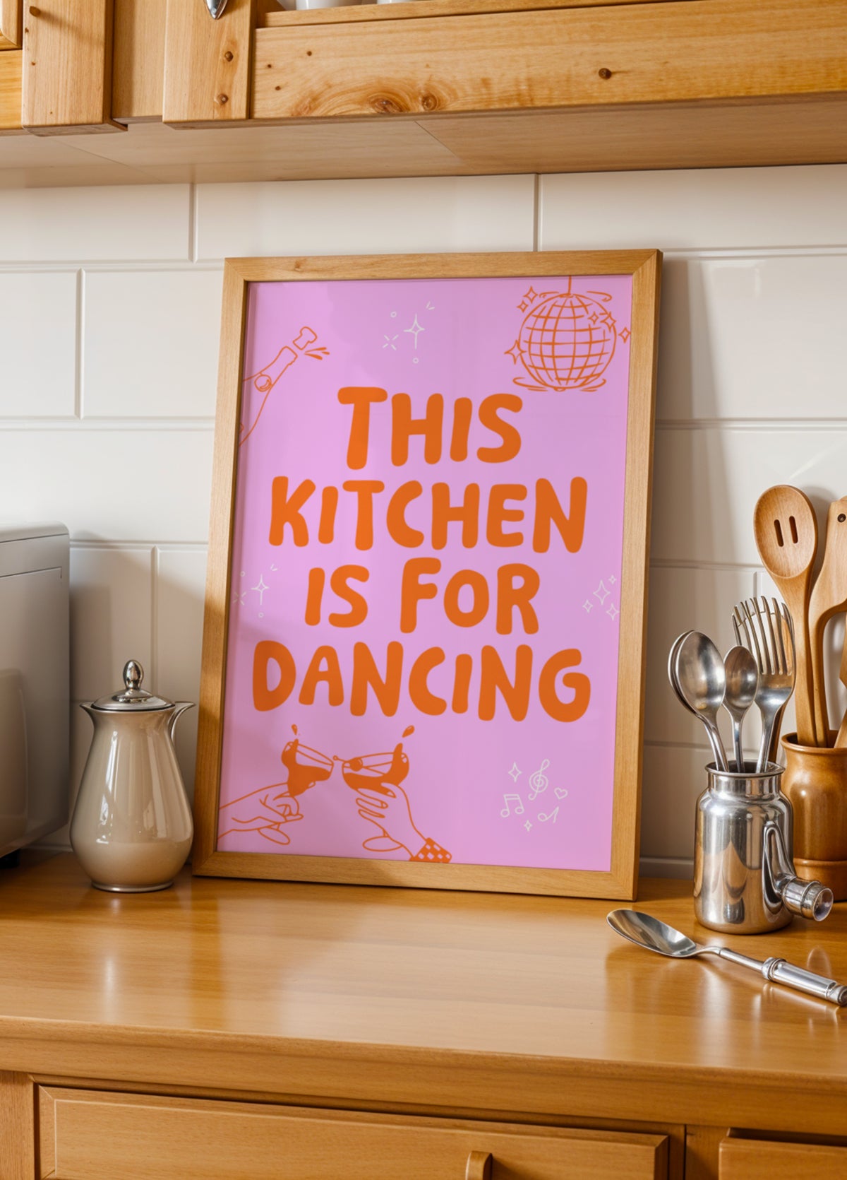 Festa danzante in cucina