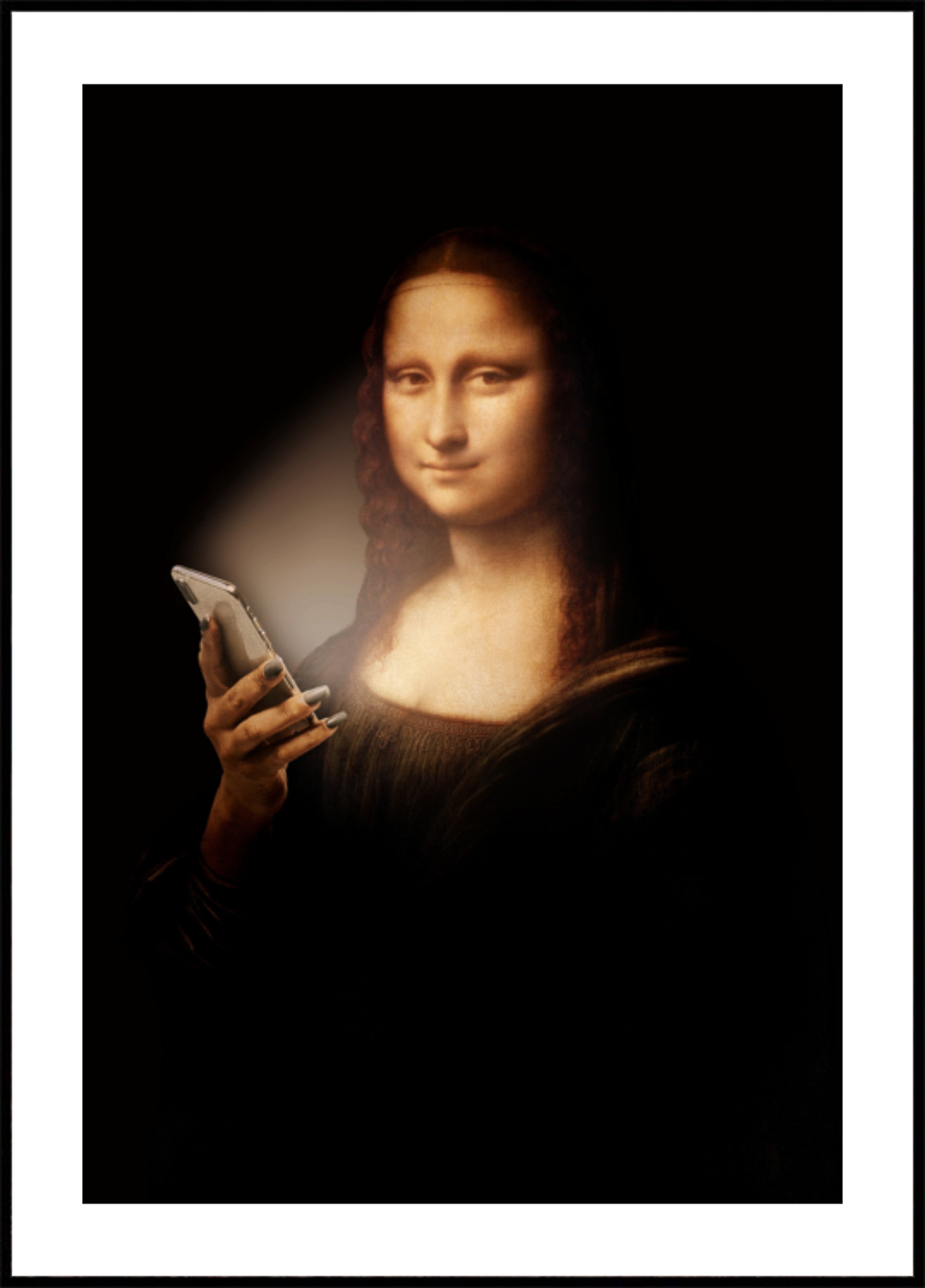 Monna Lisa Smartphone Glow