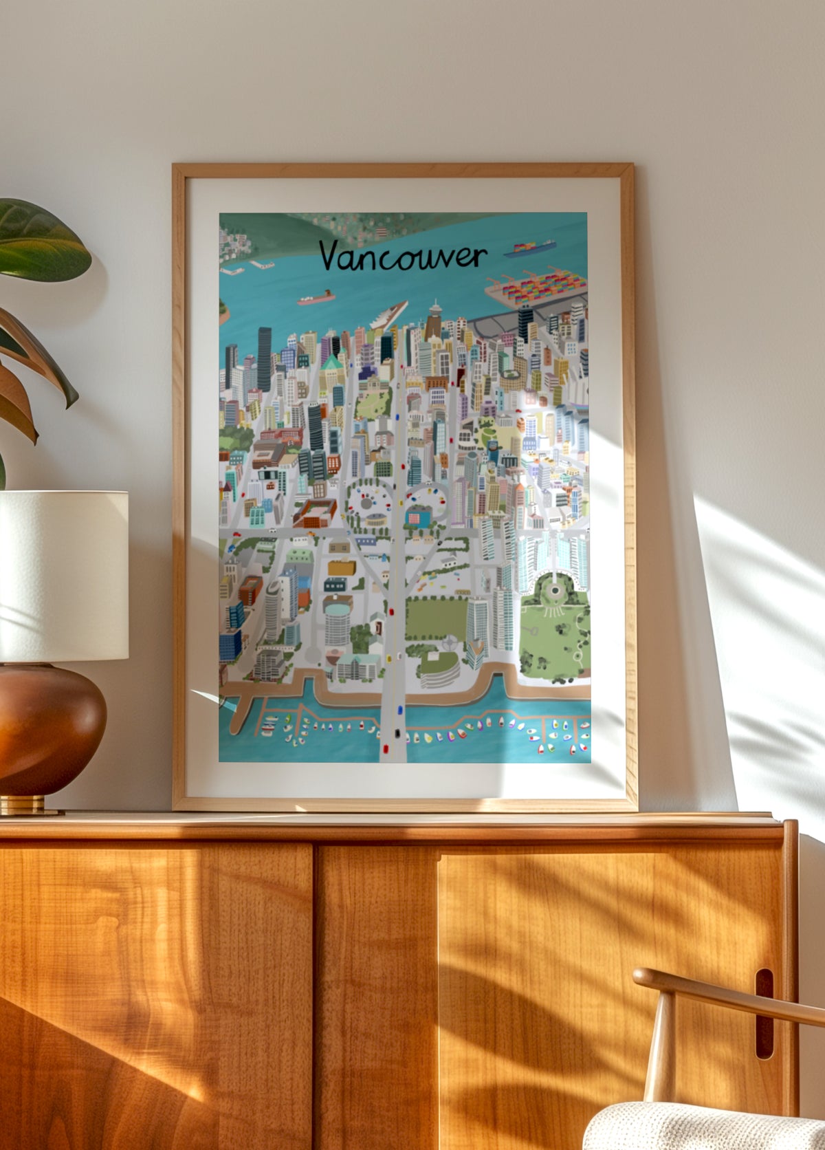 La vibrante città di Vancouver