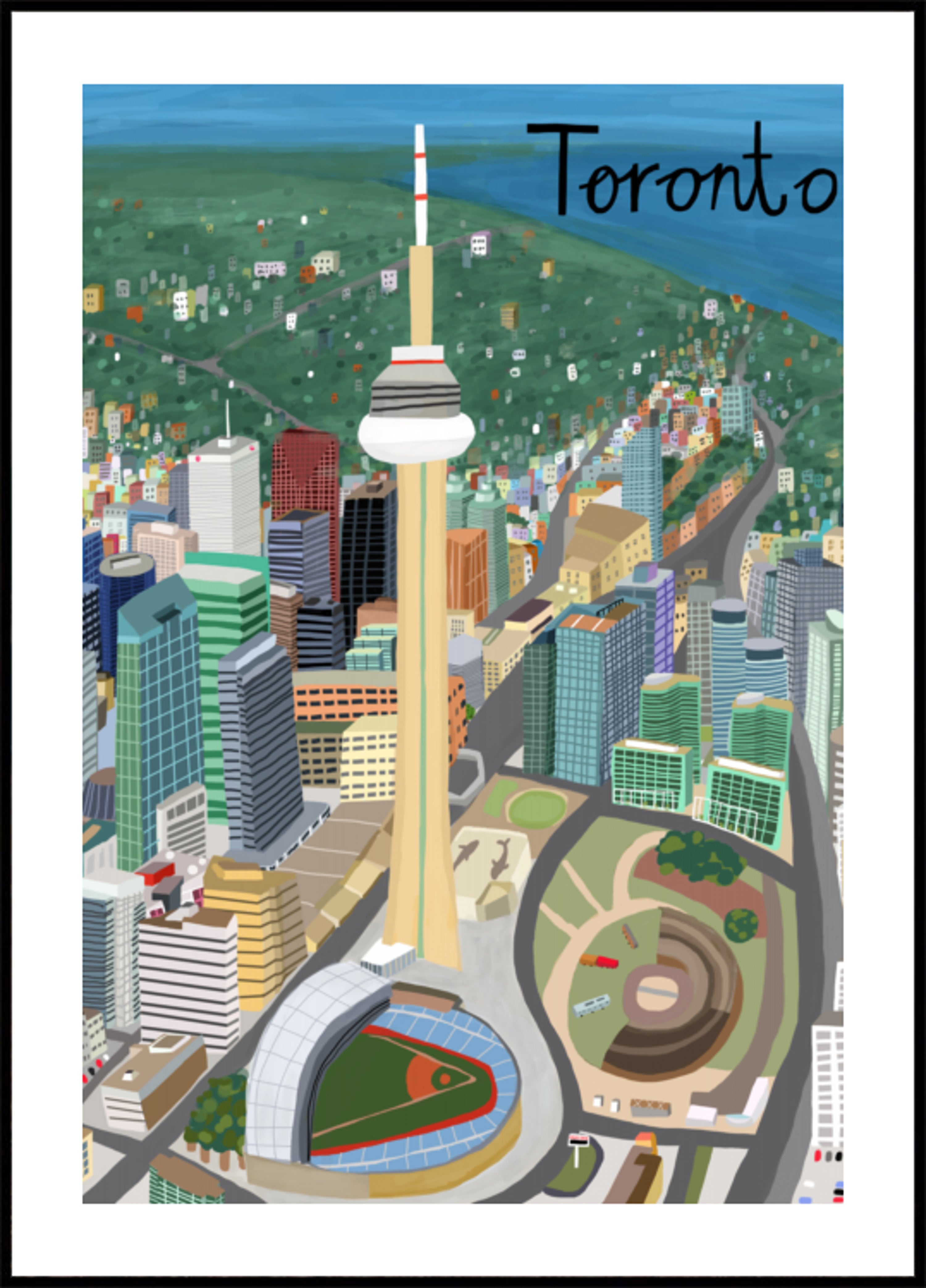 Orizzonte vibrante di Toronto