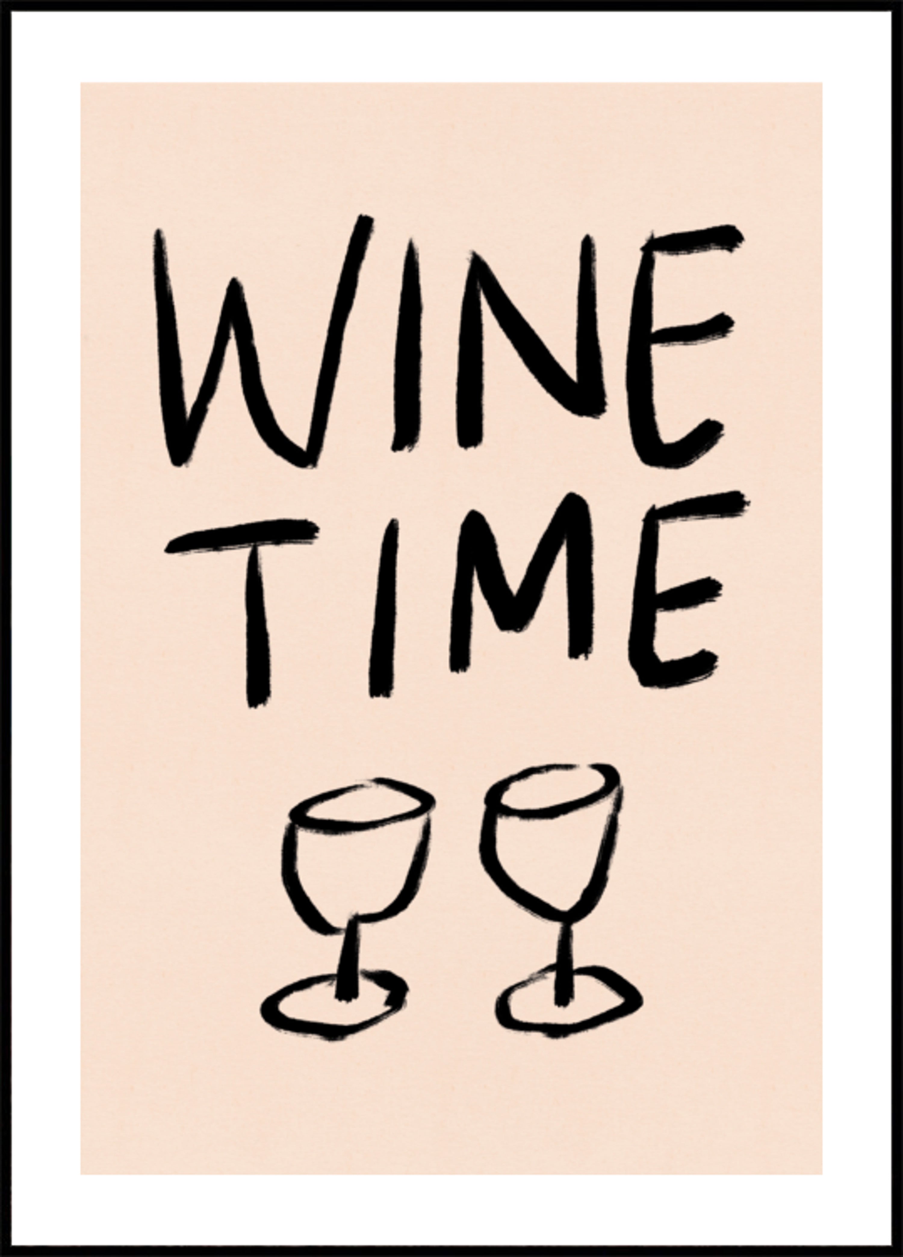 It's Wine Time - Posterbox