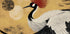Abstract red-crowned crane Plakat - Posterbox