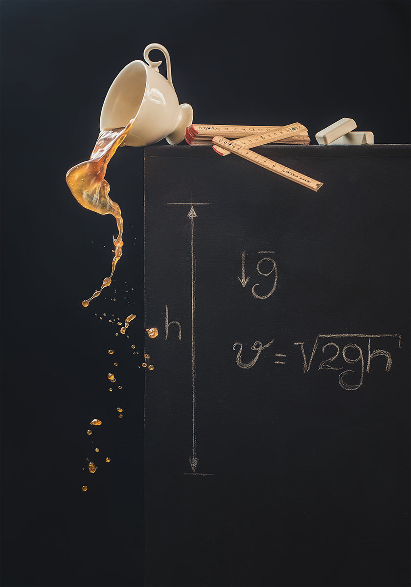 A study with free fall Plakat - Posterbox