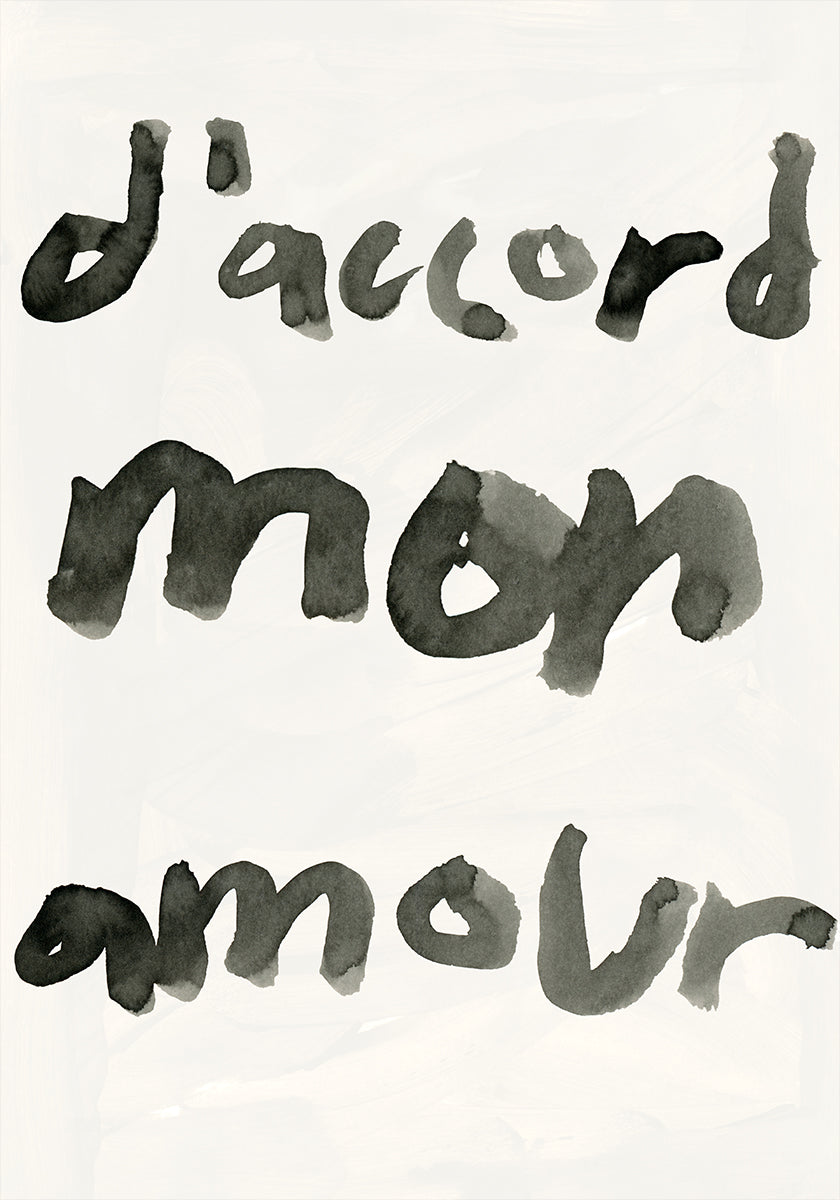 D'accord Mon Amour (NUOVO)