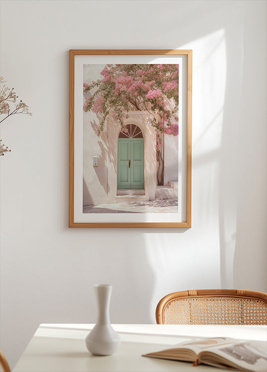 Pastel Doorway - Blooming Floral Entrance (NEW) - Posterbox