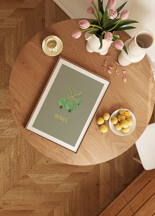 Olives in Green (NEW) - Posterbox