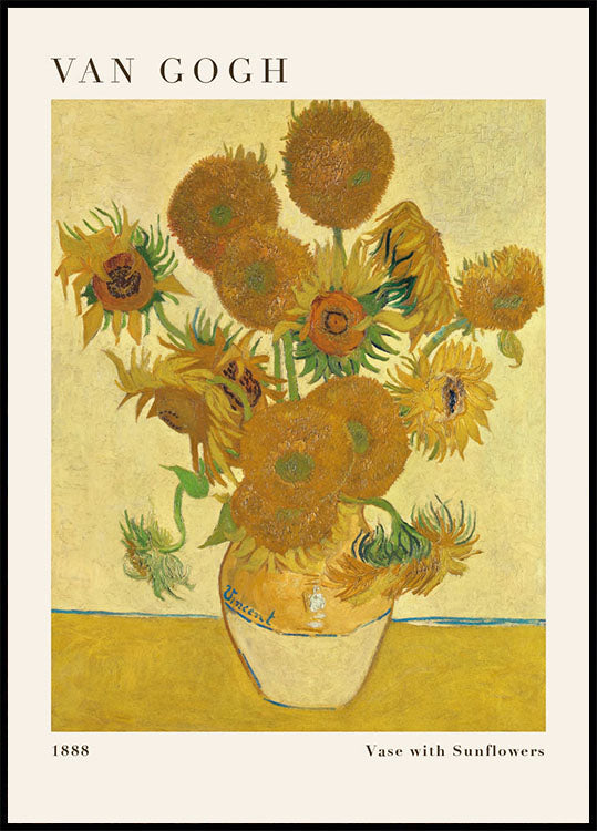 Poster dei girasoli di Van Gogh