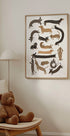 Dachshund Print Plakat - Posterbox