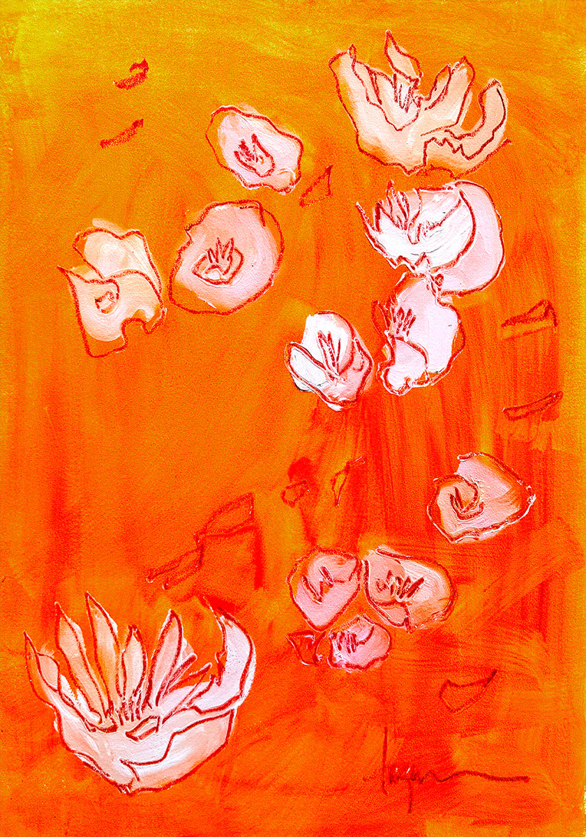 Dreamgarden6 Ochre Plakat - Posterbox