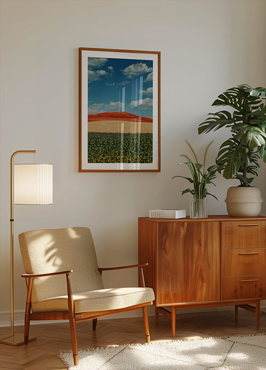Colorful Hillside (NEW) - Posterbox